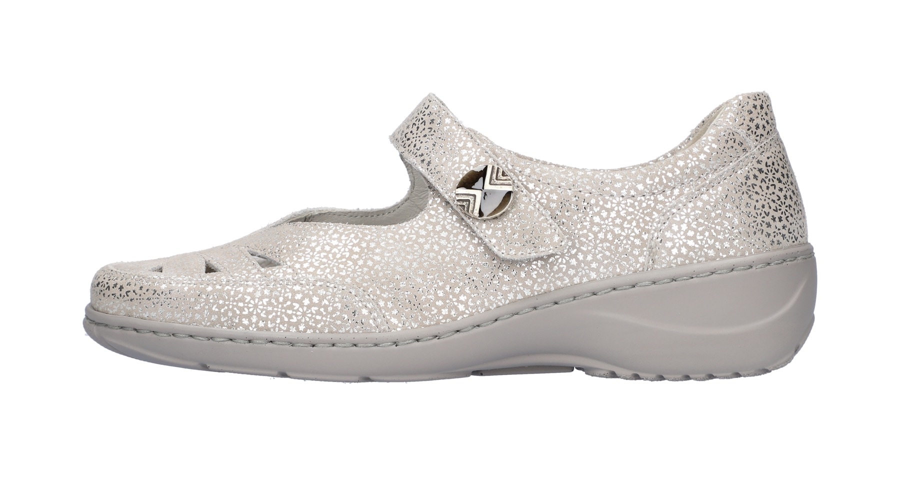 Waldläufer Riemchenballerina »KYA«, Halbschuh, Komfortschuh, extrabreite Schuhweite K für kräftigen Fuß