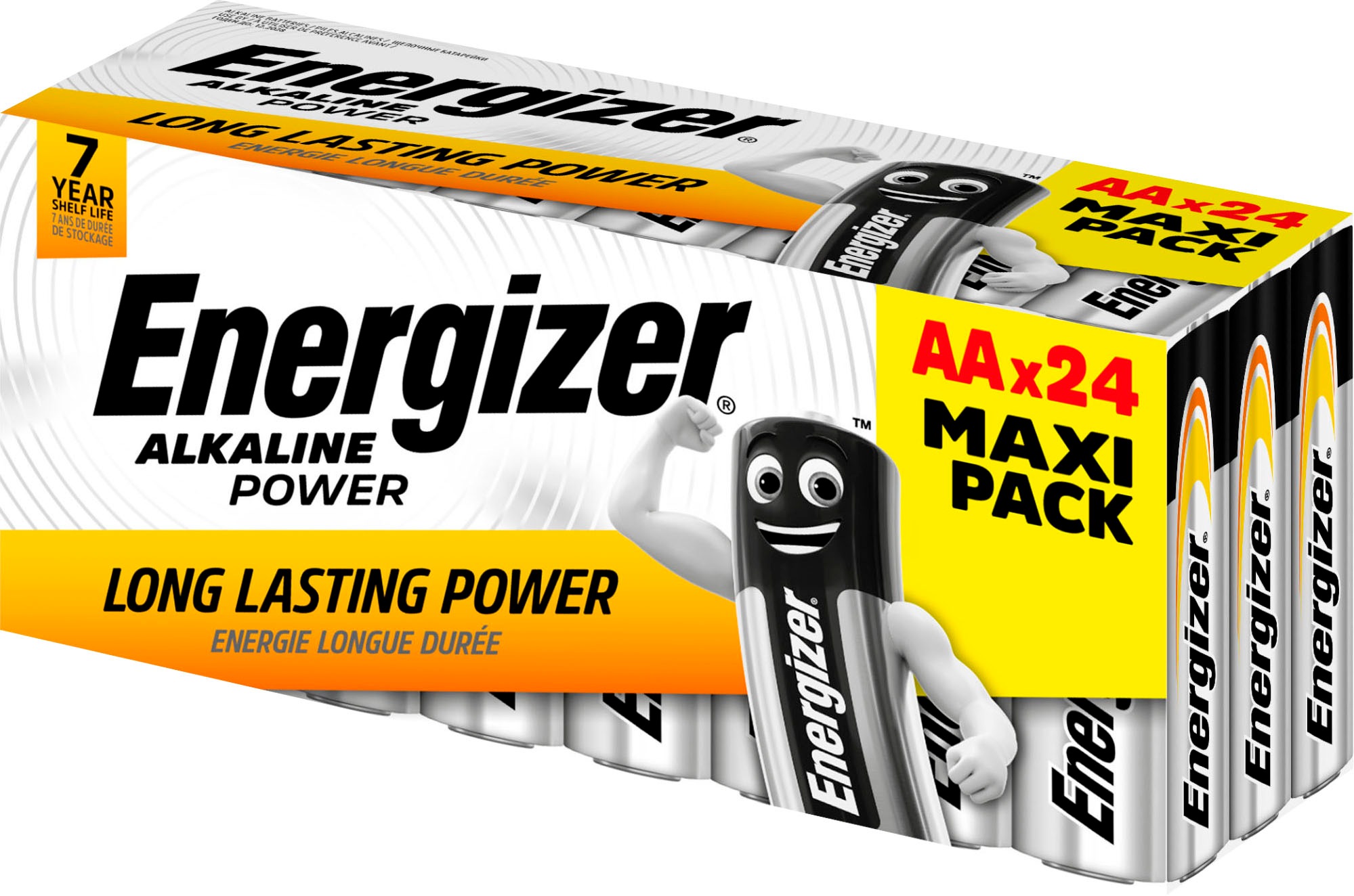 Energizer Batterie »24er Box Alkaline Power AA«, (Packung, 24 St.) | BAUR