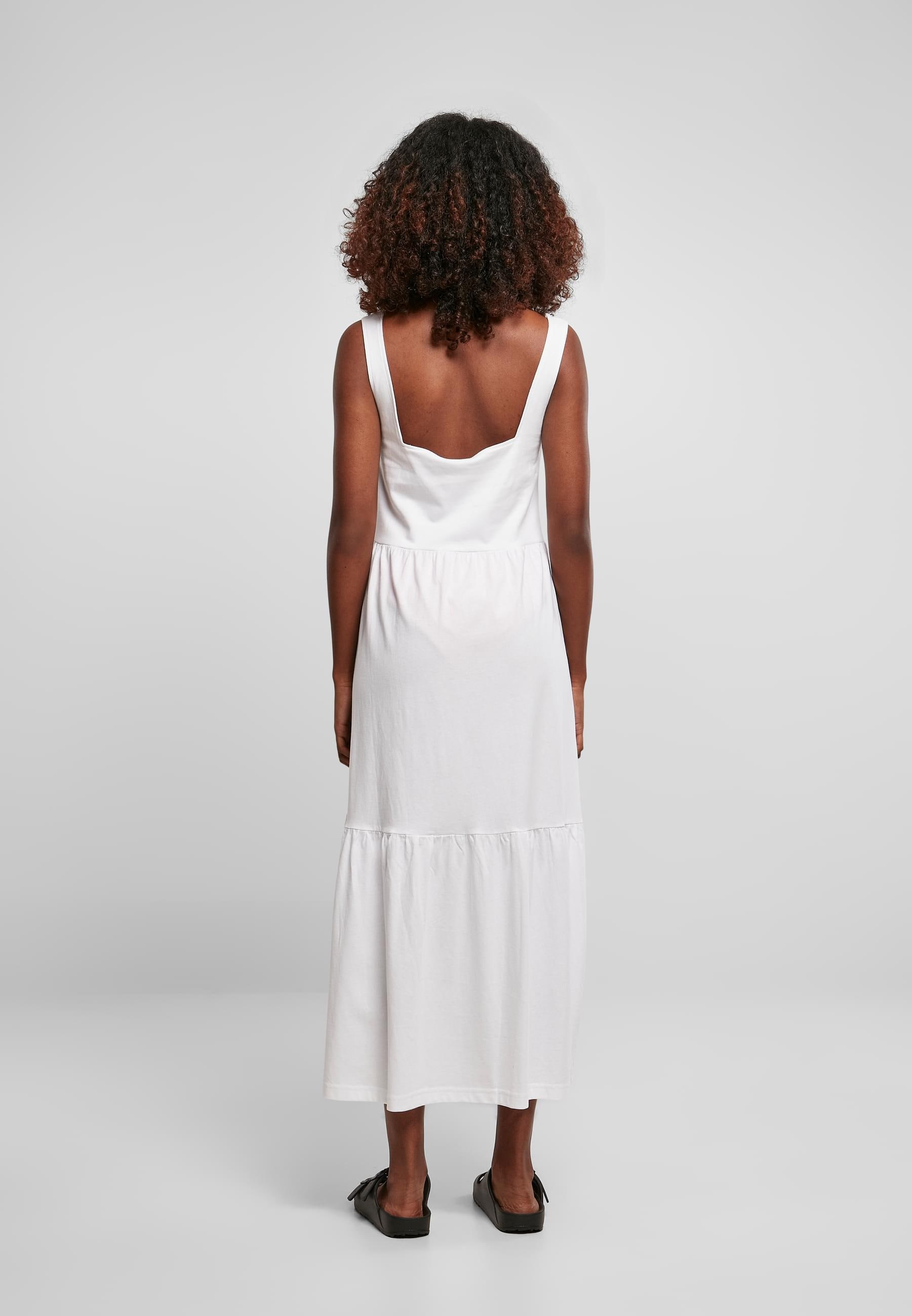 URBAN CLASSICS Shirtkleid »Urban Classics Damen Ladies 7/8 Length Valance Summer Dress«, (1 tlg.)