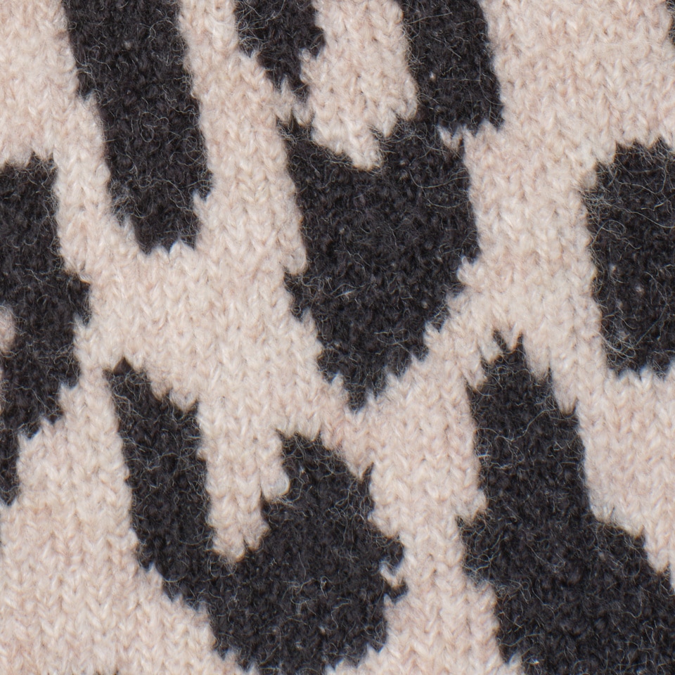 STREET ONE STUDIO Kurzarmpullover mit allover Leoprint