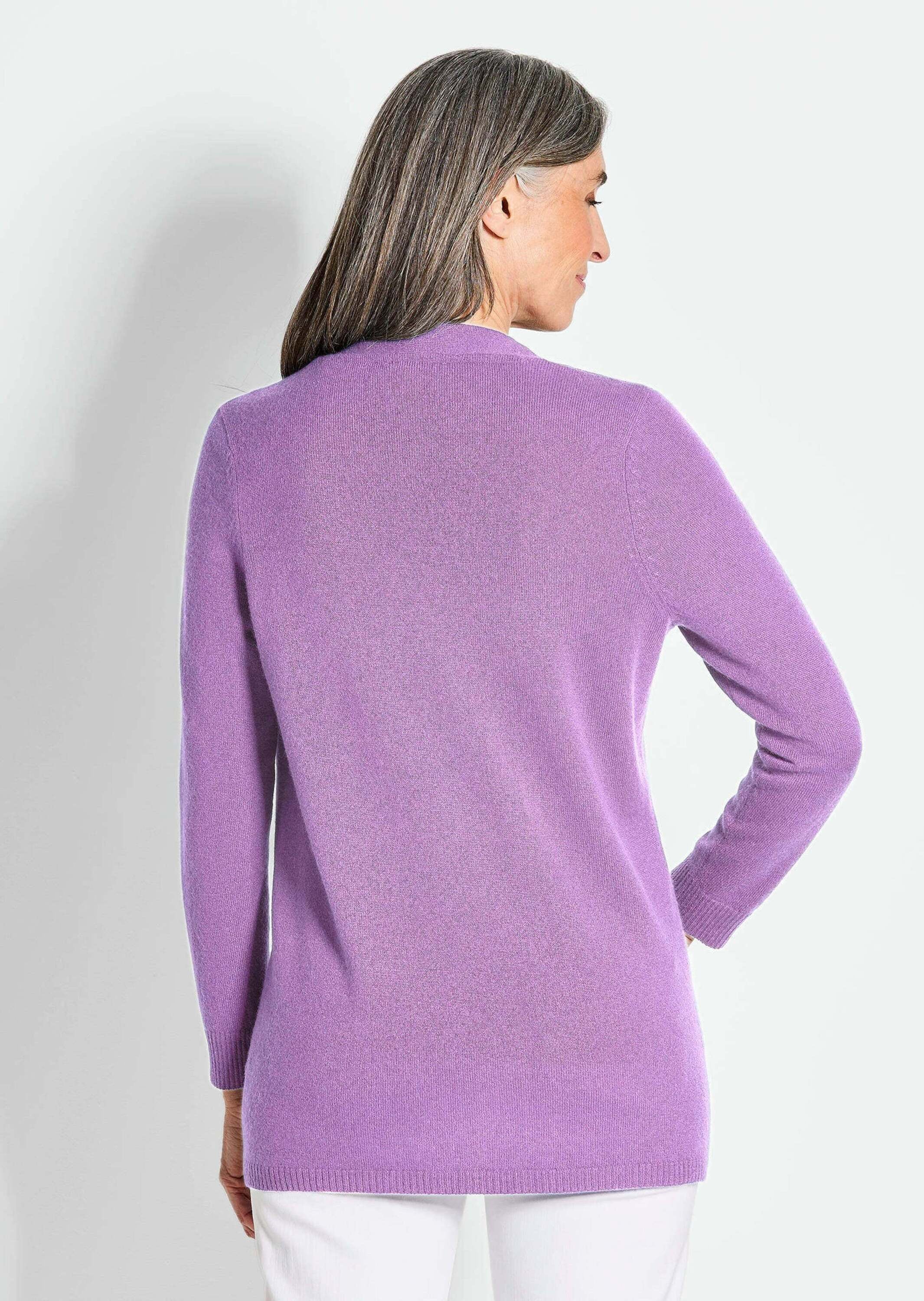 GOLDNER Strickjacke »Langarm Feinstrick-Cardigan«