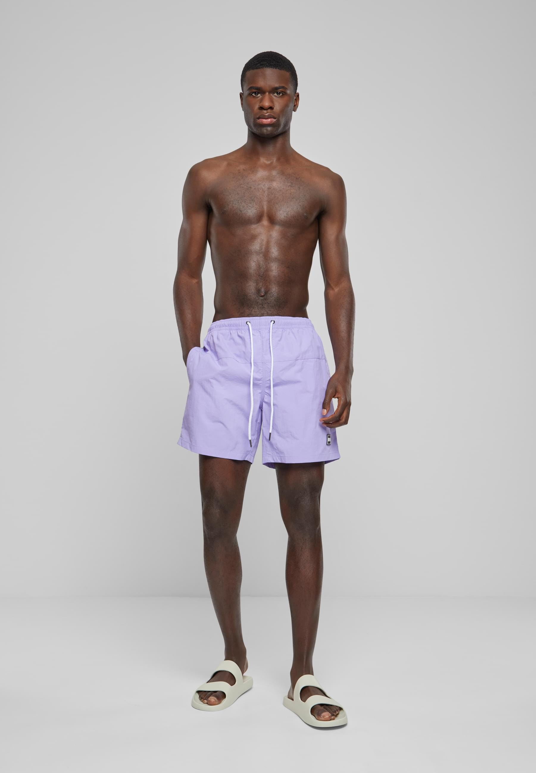 URBAN CLASSICS Badeshorts »Urban Classics Herren Block Swim Shorts«