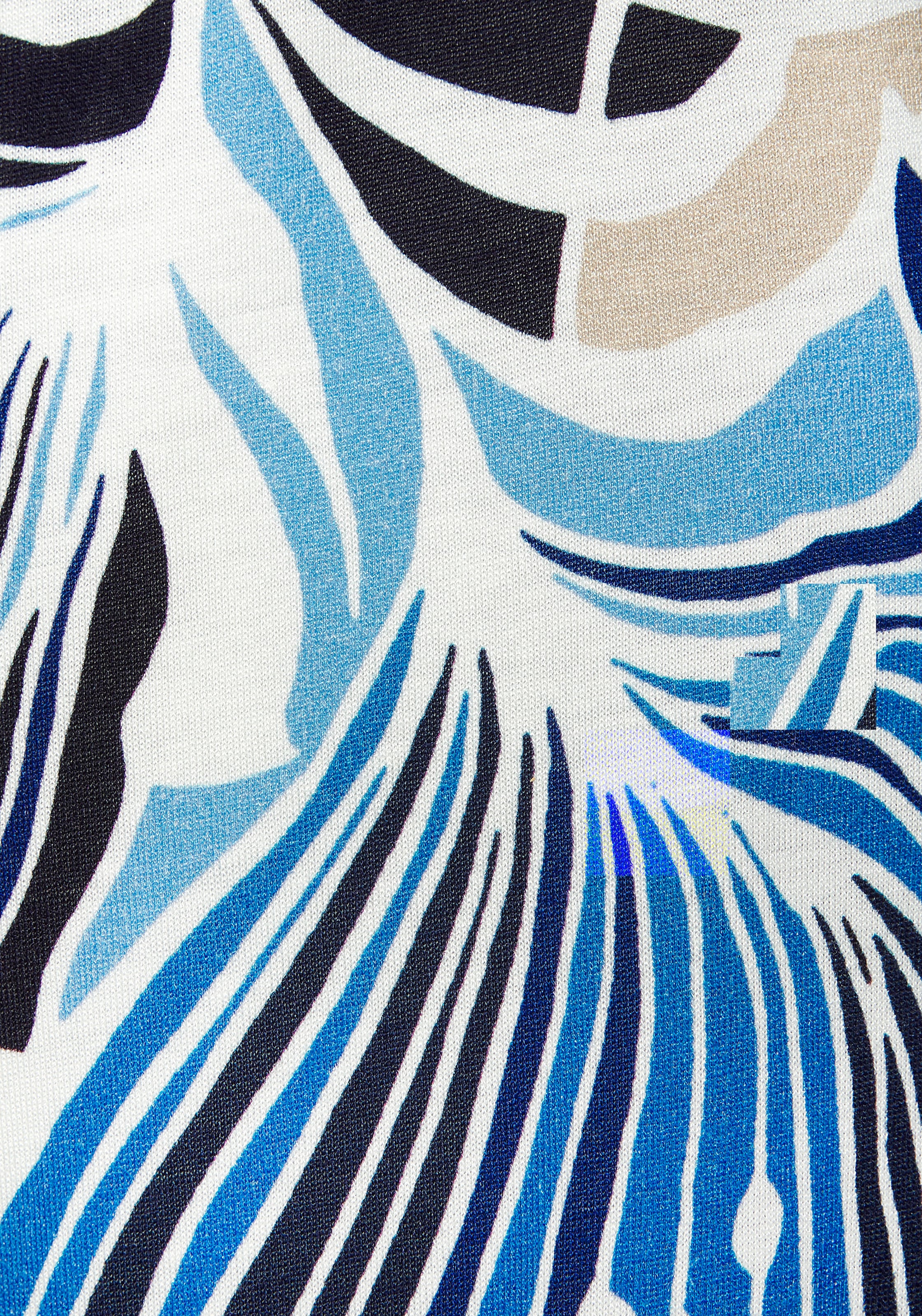 LASCANA Palazzohose  aus Viskosejersey, leichte Sommerhose mit Alloverprint und Taschen
