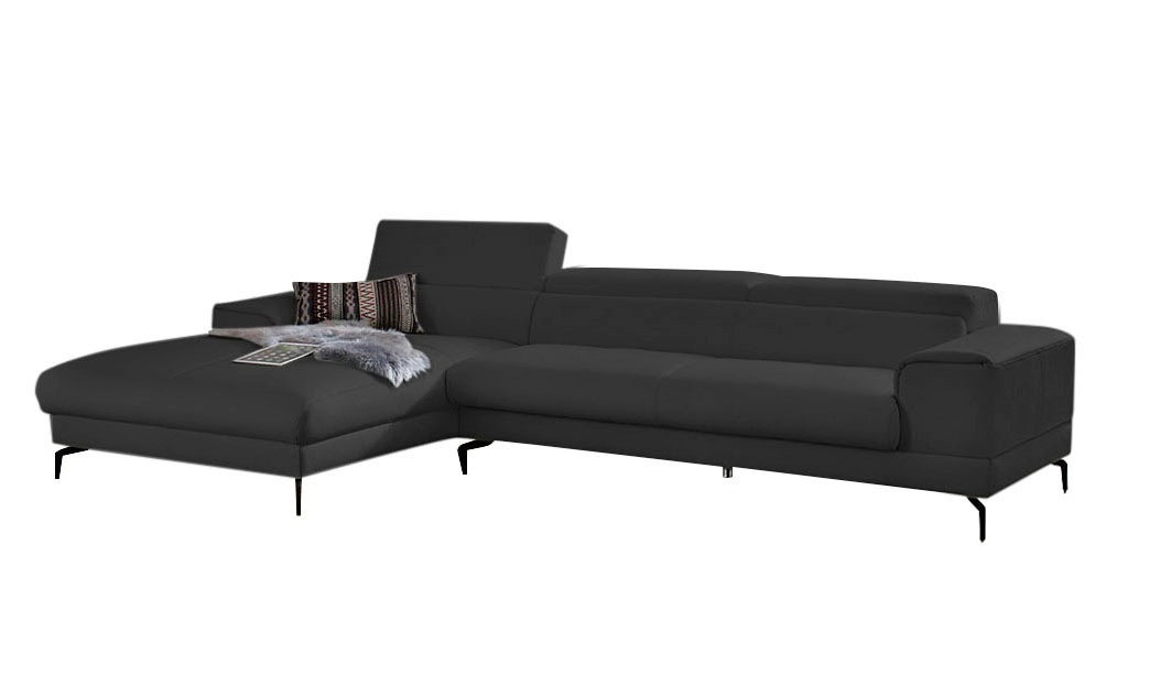 W.SCHILLIG Ecksofa "piedroo, Designsofa mit tollem Sitzkomfort, bequem, L-F günstig online kaufen