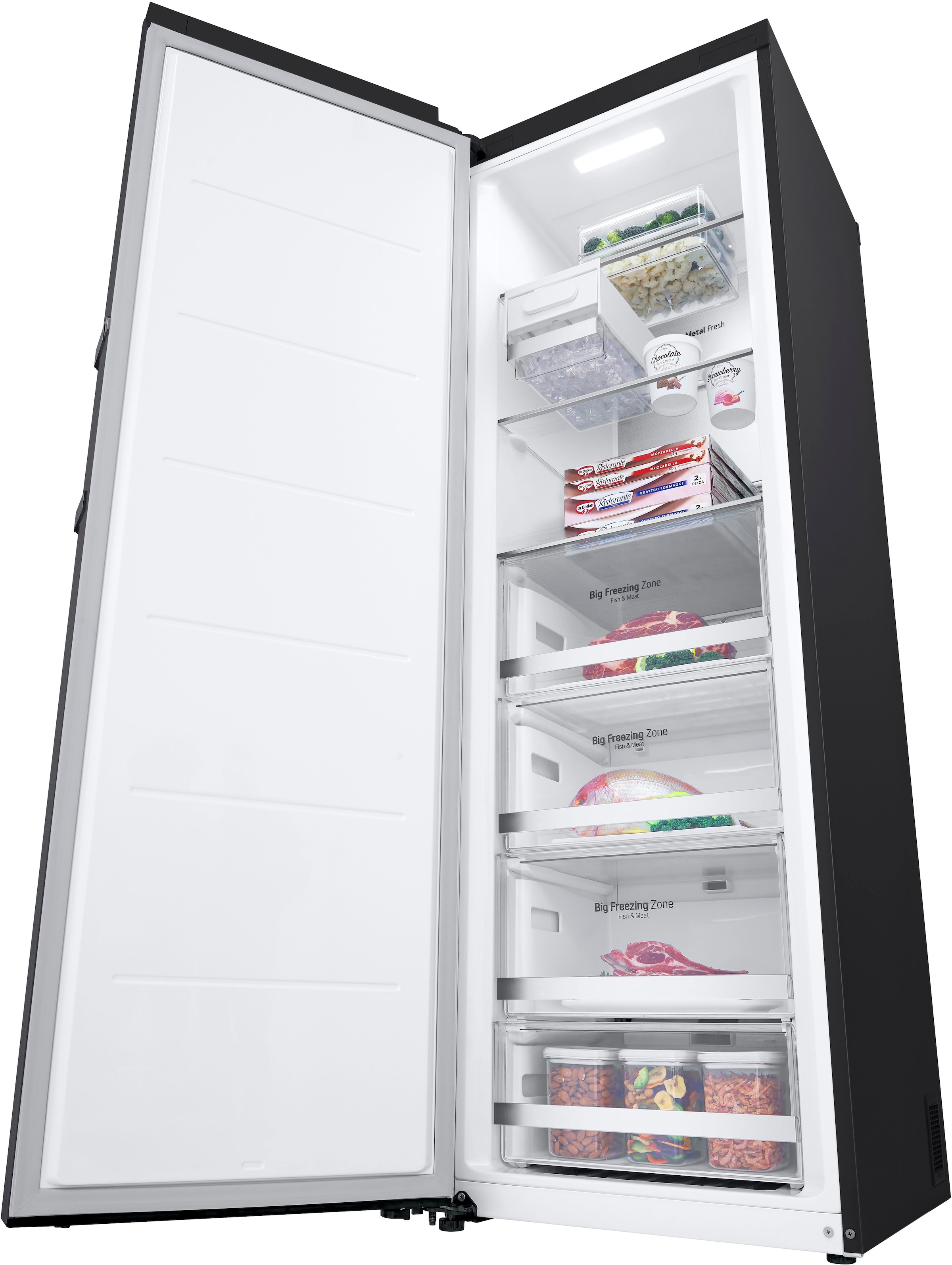 LG Gefrierschrank »GFM61MCCSF«, 186 cm hoch, 59,5 cm breit, Larder & Freezer