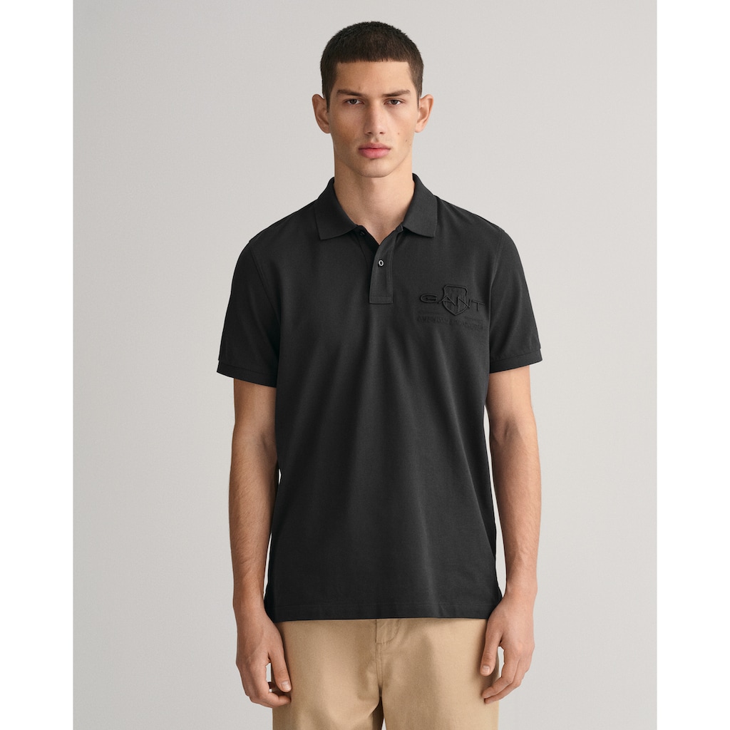 Gant Poloshirt »REG TONAL SHIELD SS RUGGER«