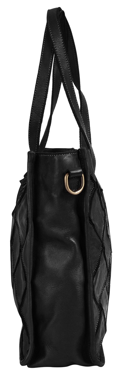 Thumbnail - Samantha Look Shopper echt Leder, Made in Italy