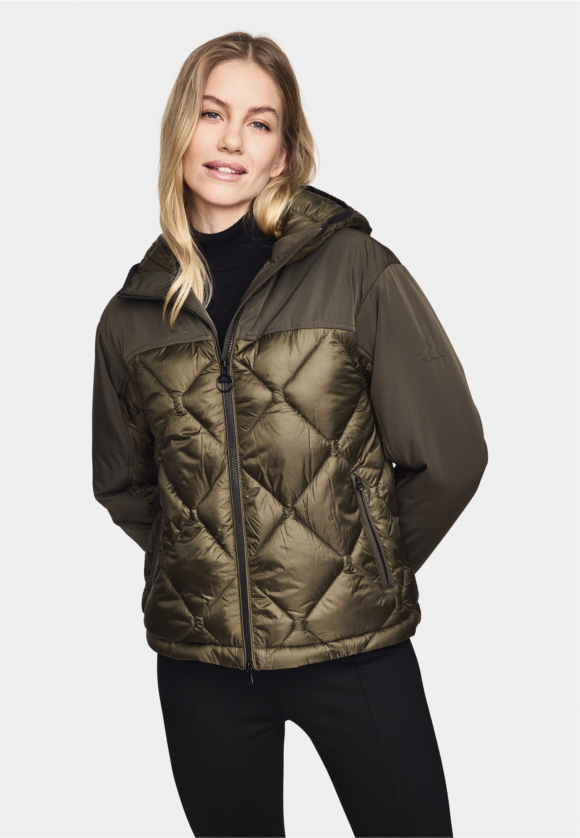 New Canadian Steppjacke "CARINA", mit Taschenbeutel aus Kuschel-Fleece günstig online kaufen