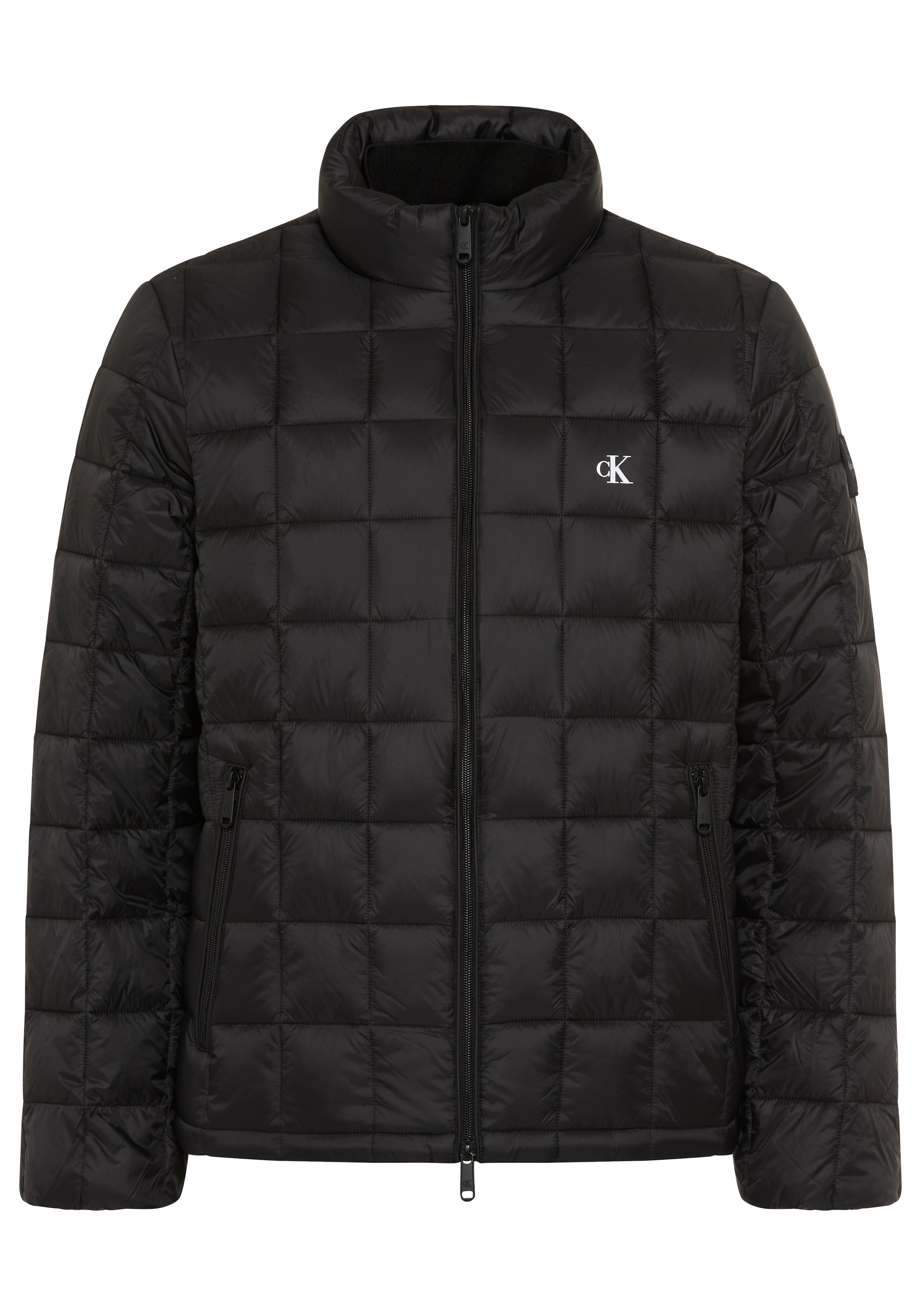 Calvin Klein Jeans Steppjacke Stehkragen, 2-Wege-Zipper, modische Steppung günstig online kaufen