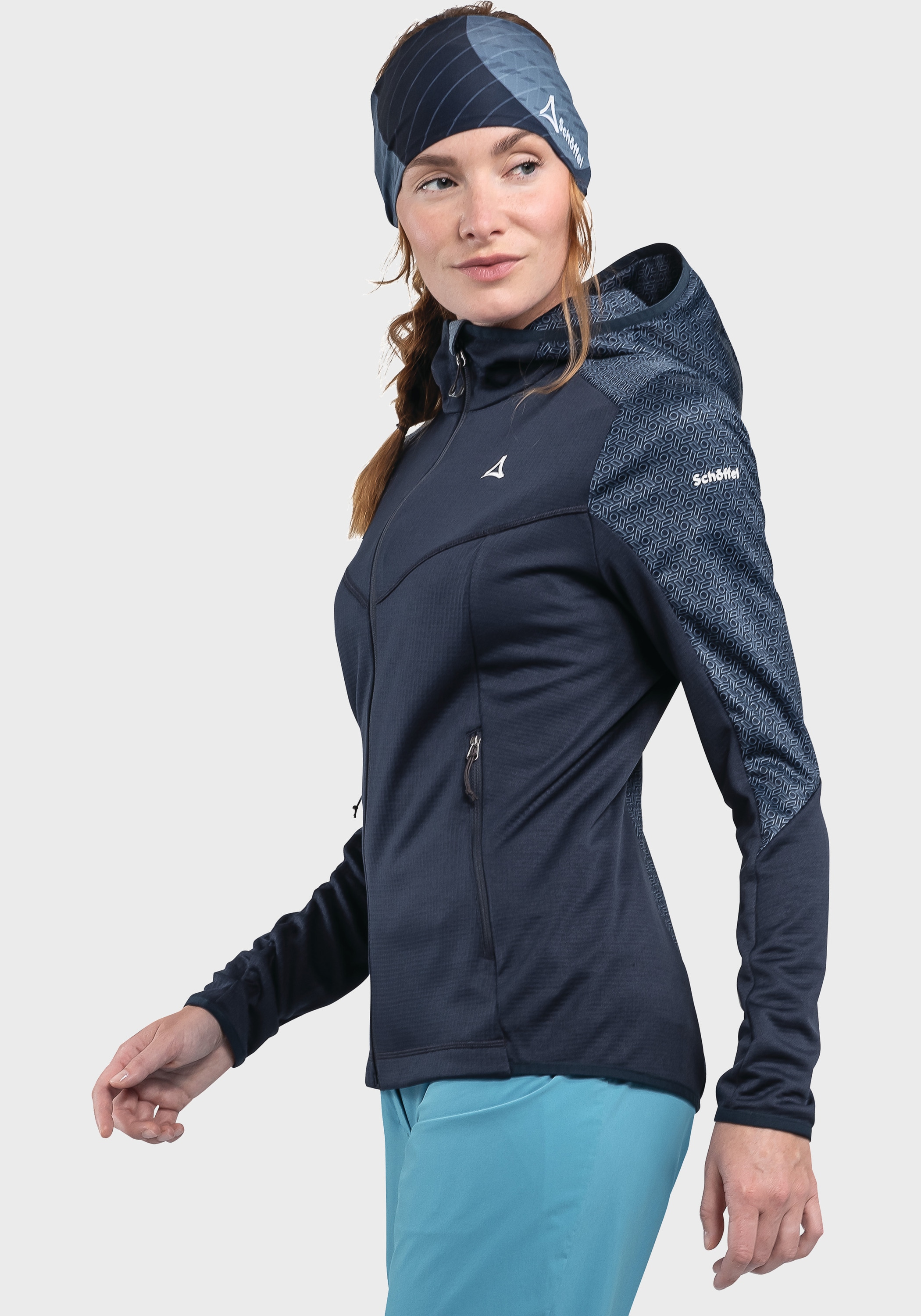 Schöffel Fleecejacke »Fleece Hoody Svardalen L«, mit Kapuze