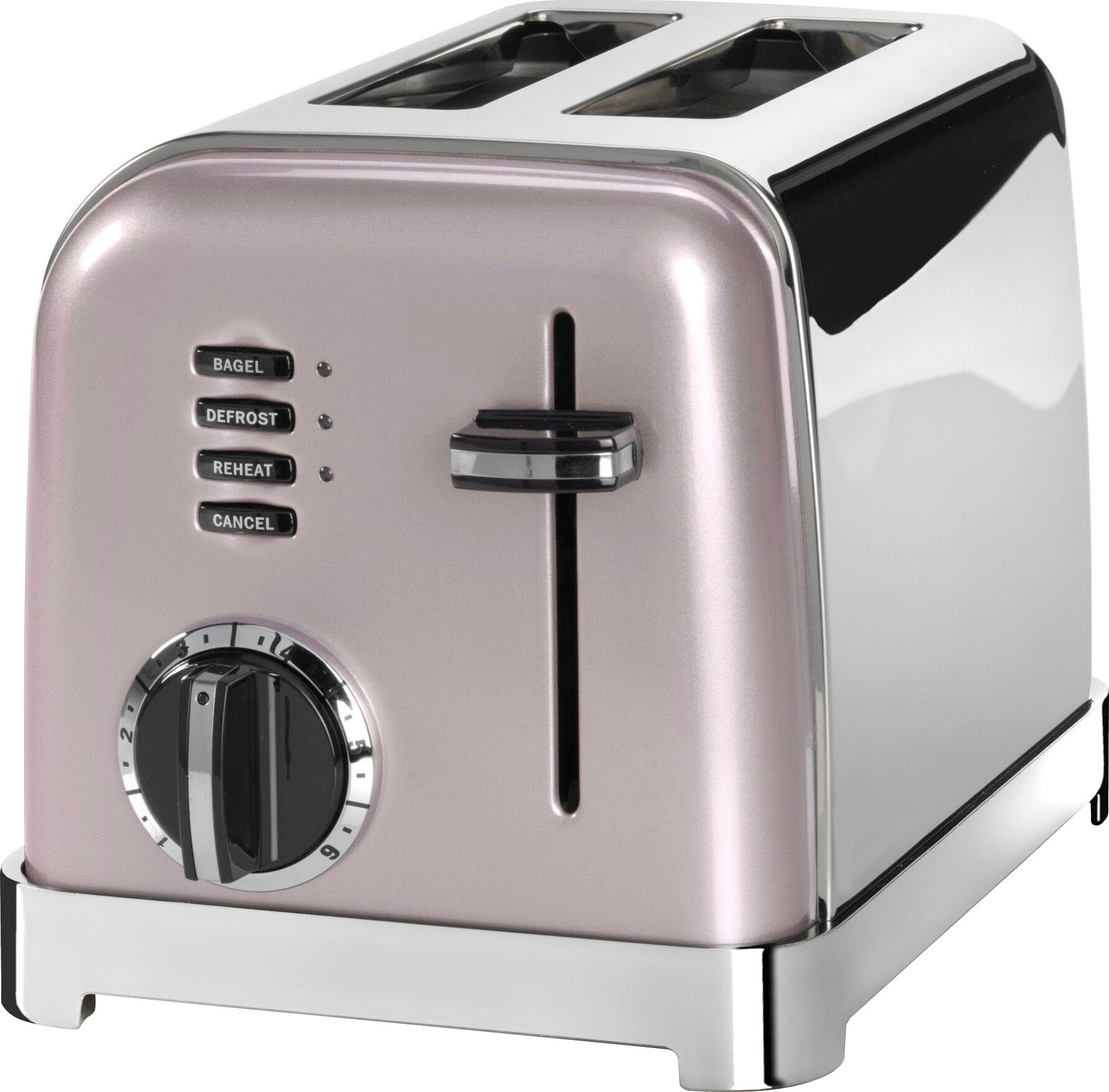 Cuisinart Toaster "CPT160PIE", für 2 Scheiben, 900 W, extra breite Toastschlitze, Retro Design