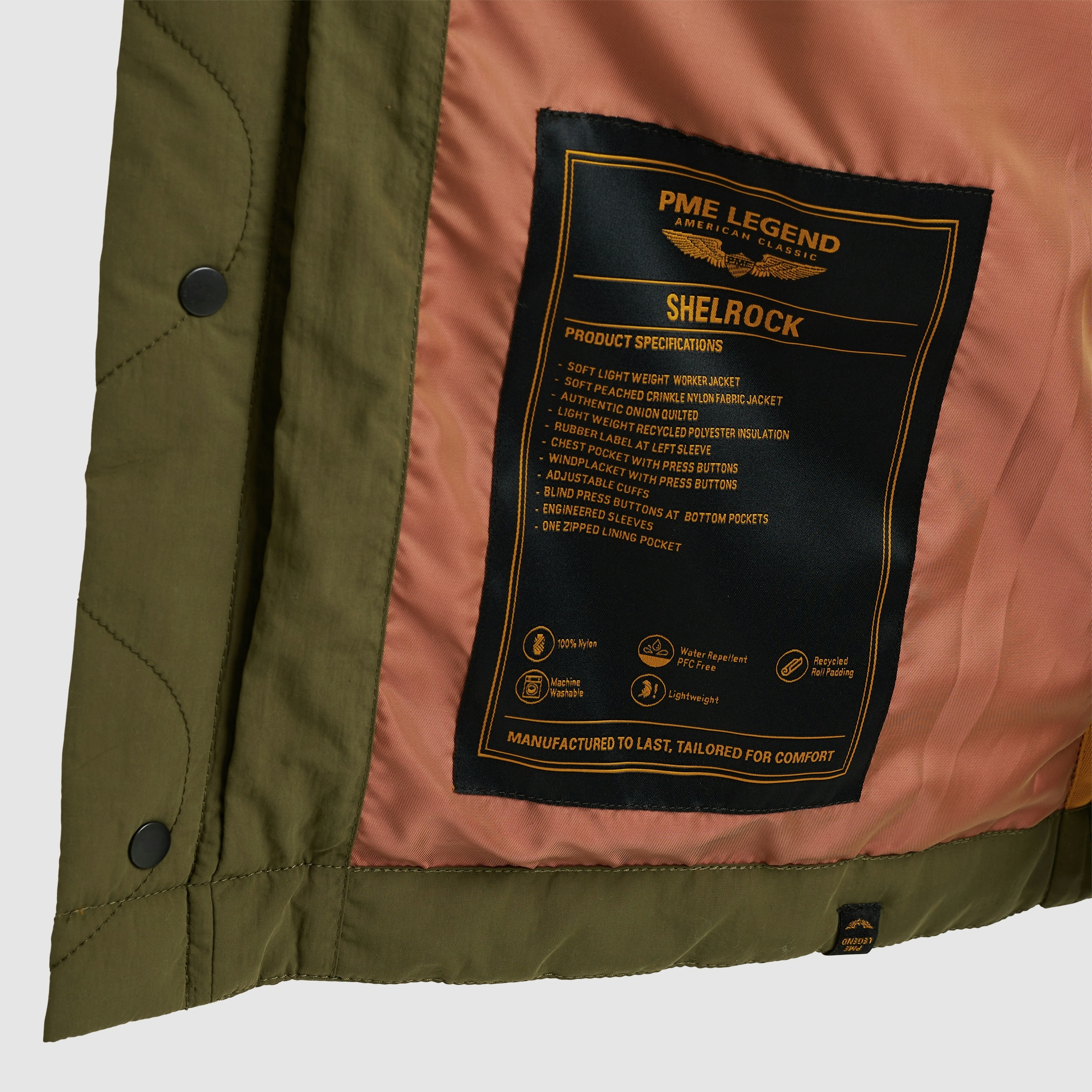 PME LEGEND Outdoorjacke, mit Strukturmuster