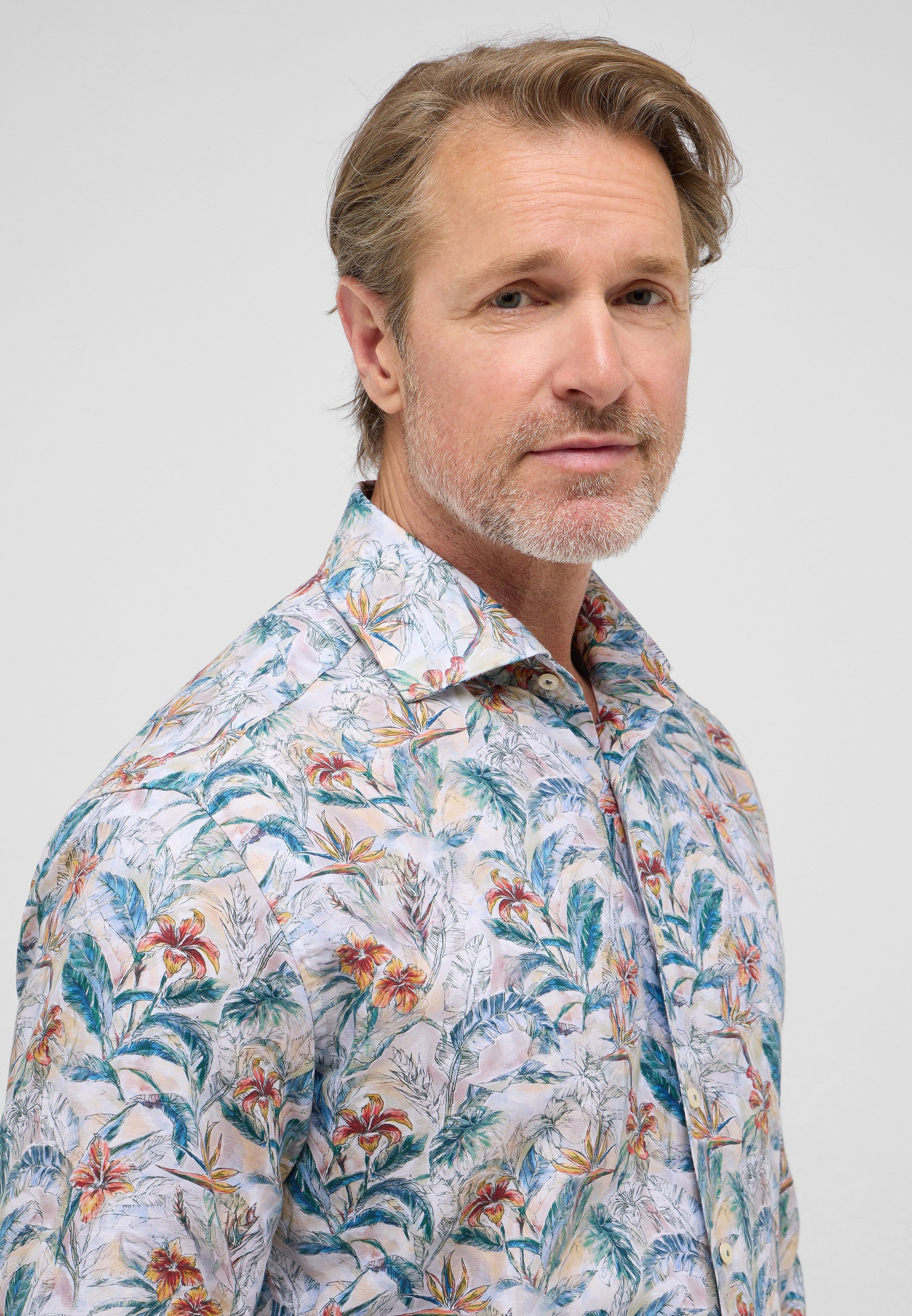 Thumbnail - Eterna Langarmhemd "MODERN FIT", EASY IRON (bügelleicht)