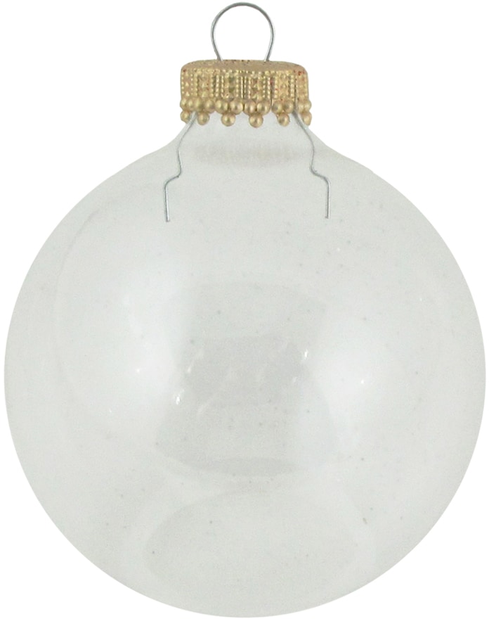 Krebs Glas Lauscha Weihnachtsbaumkugel "CBK70001, Weihnachtsdeko, Christbaumschmuck, Christbaumkugeln Glas", (Set, 8 St.