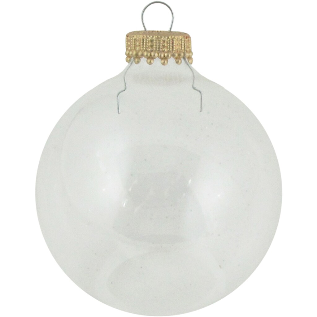 Krebs Glas Lauscha Weihnachtsbaumkugel »CBK70001, Weihnachtsdeko, Christbaumschmuck, Christbaumkugeln Glas«, (Set, 8 St.)