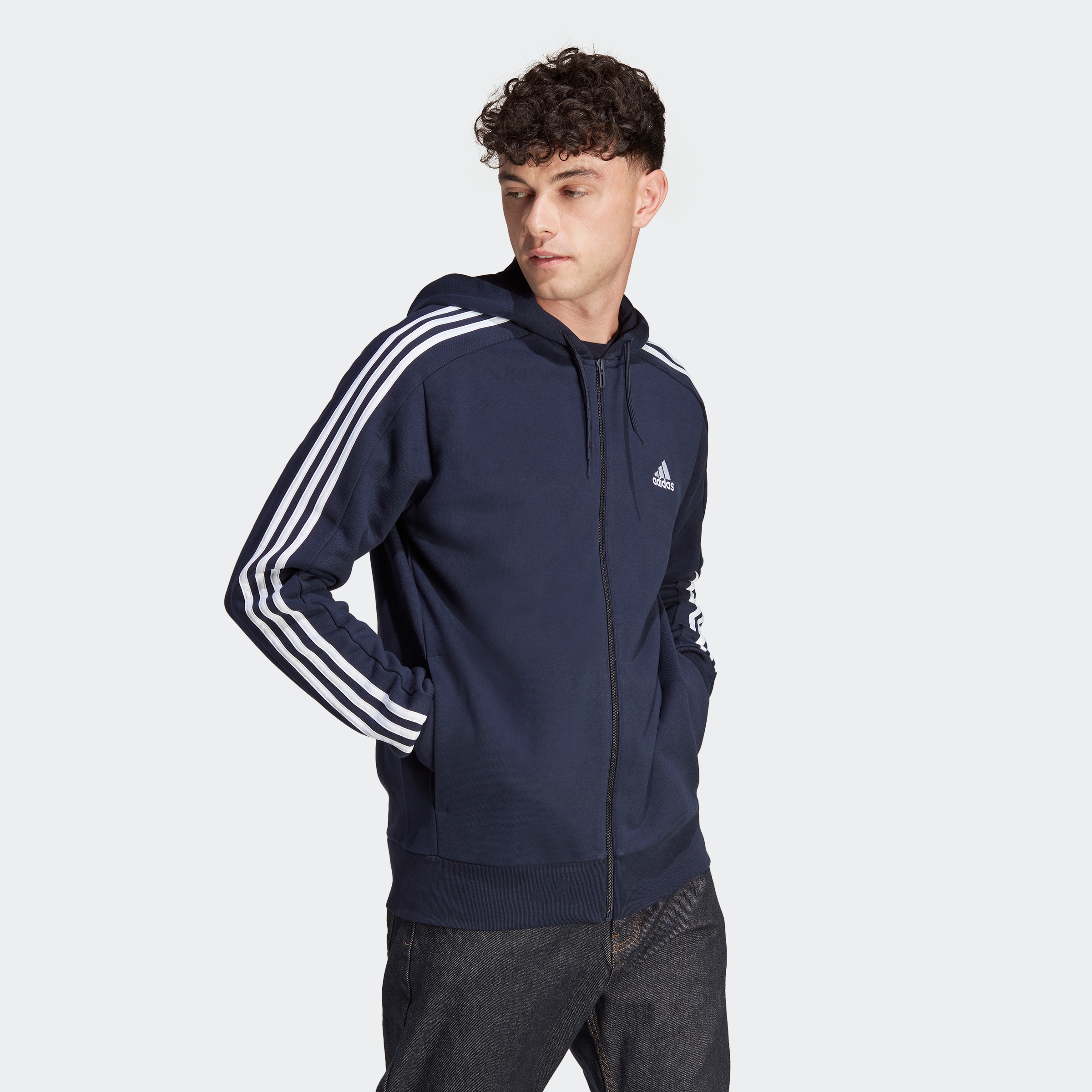 adidas Sportswear Kapuzensweatjacke "M 3S FT FZ HD" günstig online kaufen