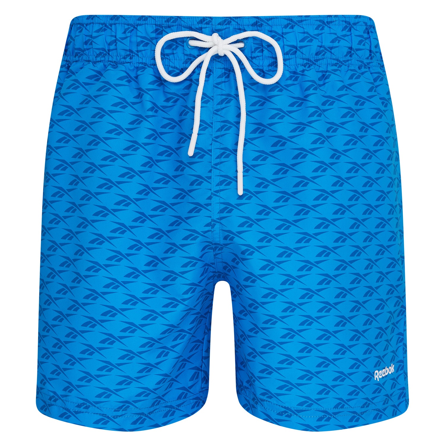 Badeshorts REEBOK "Sergio", Gr. L, N-Gr, blau, Microfaser, Obermaterial: 100% Polyester, Badehosen Badeshorts, mit seitlichen Taschen 2