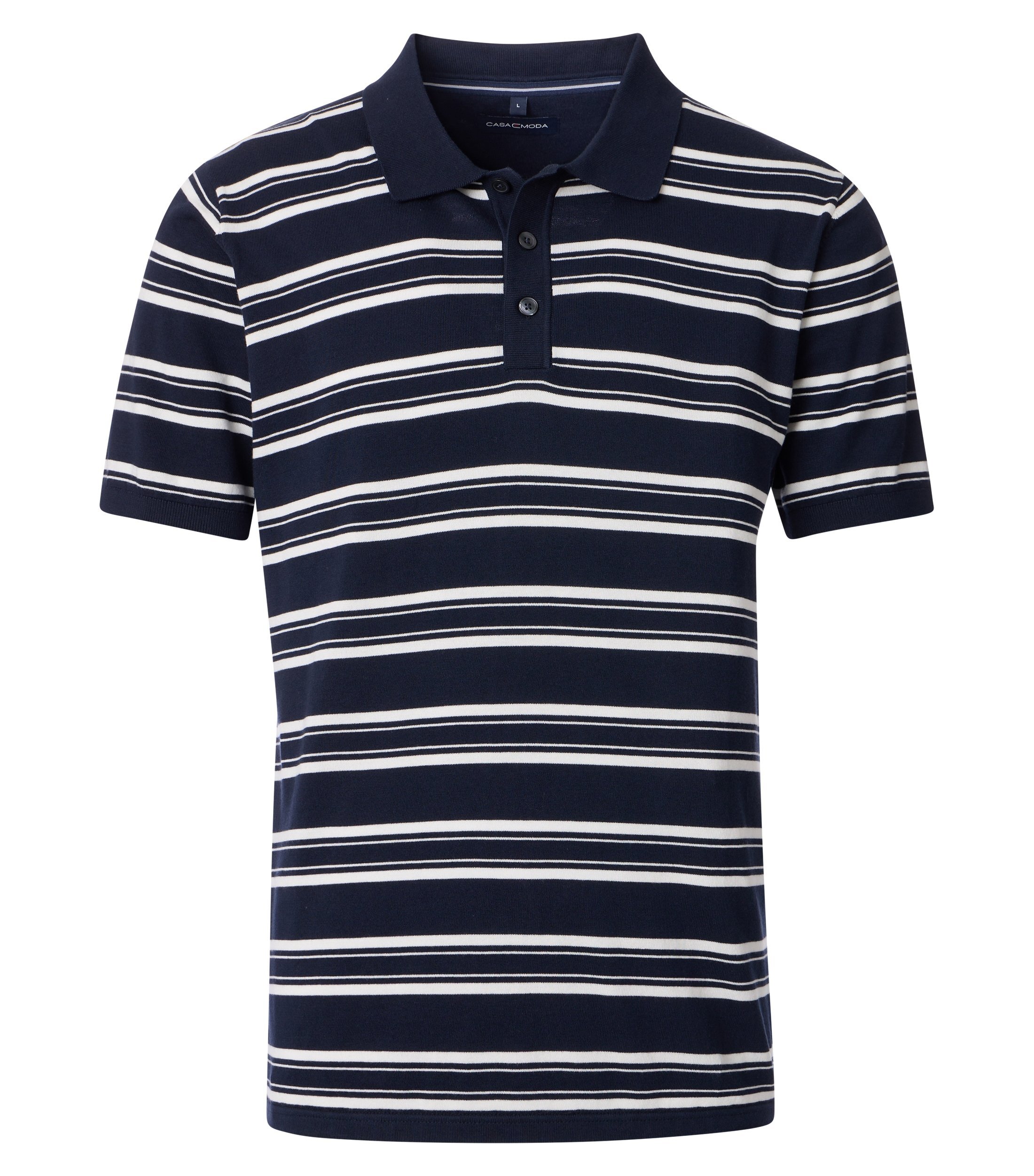 CASAMODA "CASAMODA Polo-Shirt gestreift"