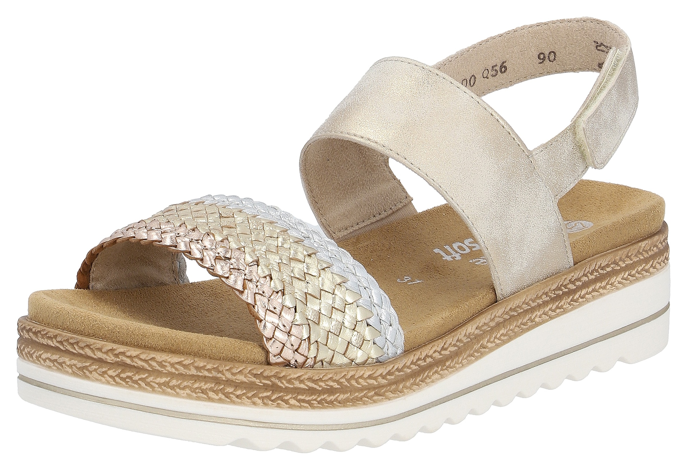 Remonte Keilsandalette "ELLE-Collection", Sommerschuh, Sandale, Keilabsatz, günstig online kaufen