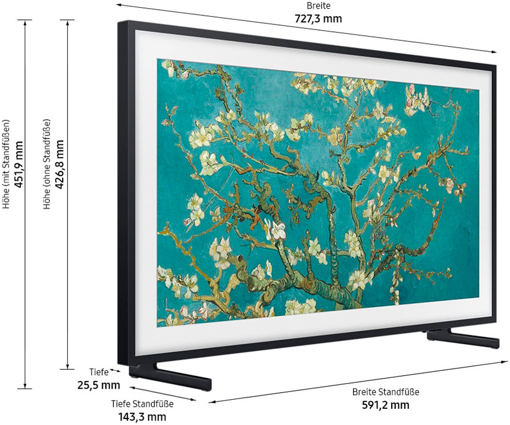 Samsung LED-Fernseher »GQ32LS03CBU«, 81,3 cm/32 Zoll, Full HD, Smart-TV