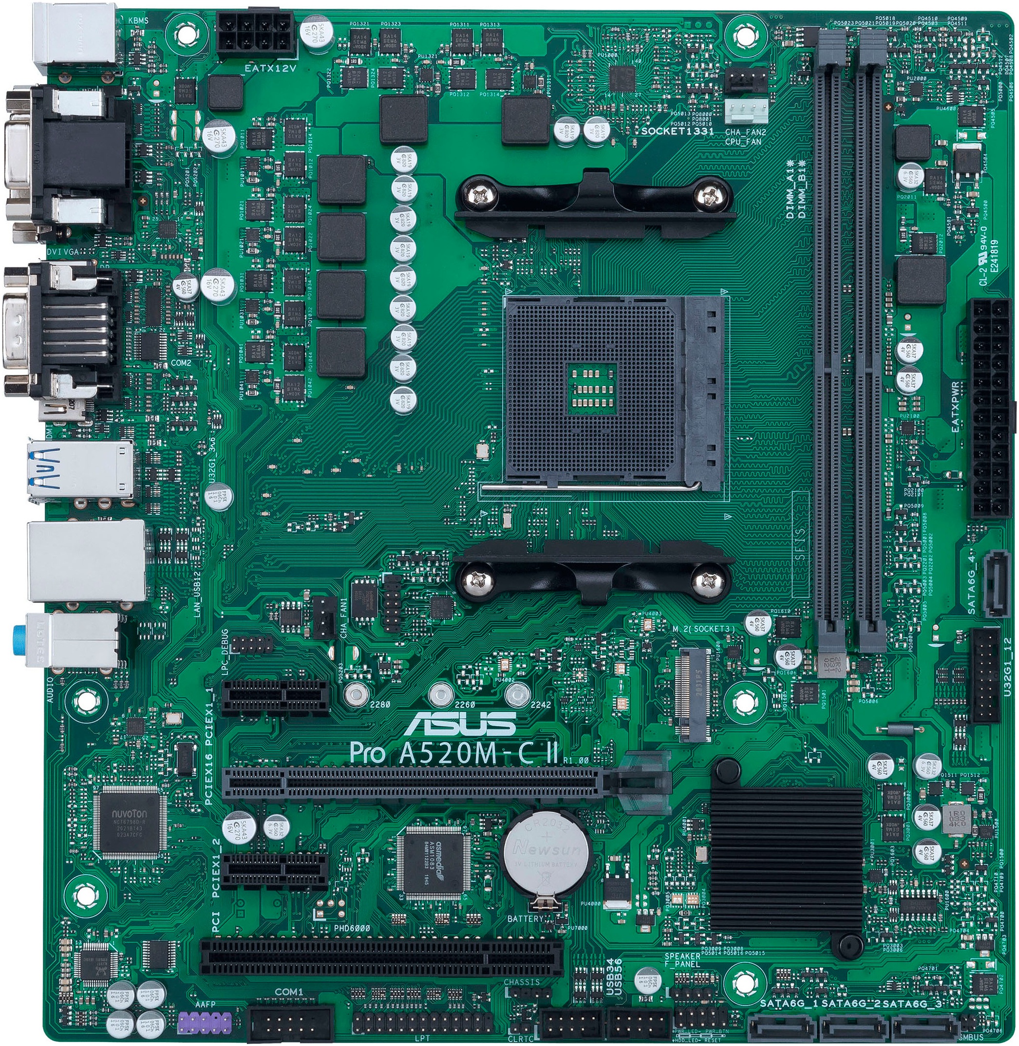 Asus Mainboard »PRO A520M-C II/CSM«