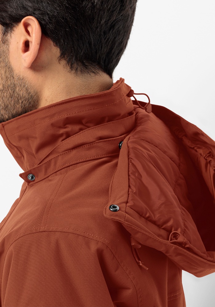 Jack Wolfskin Parka »GLACIER CANYON PARKA«, mit Kapuze
