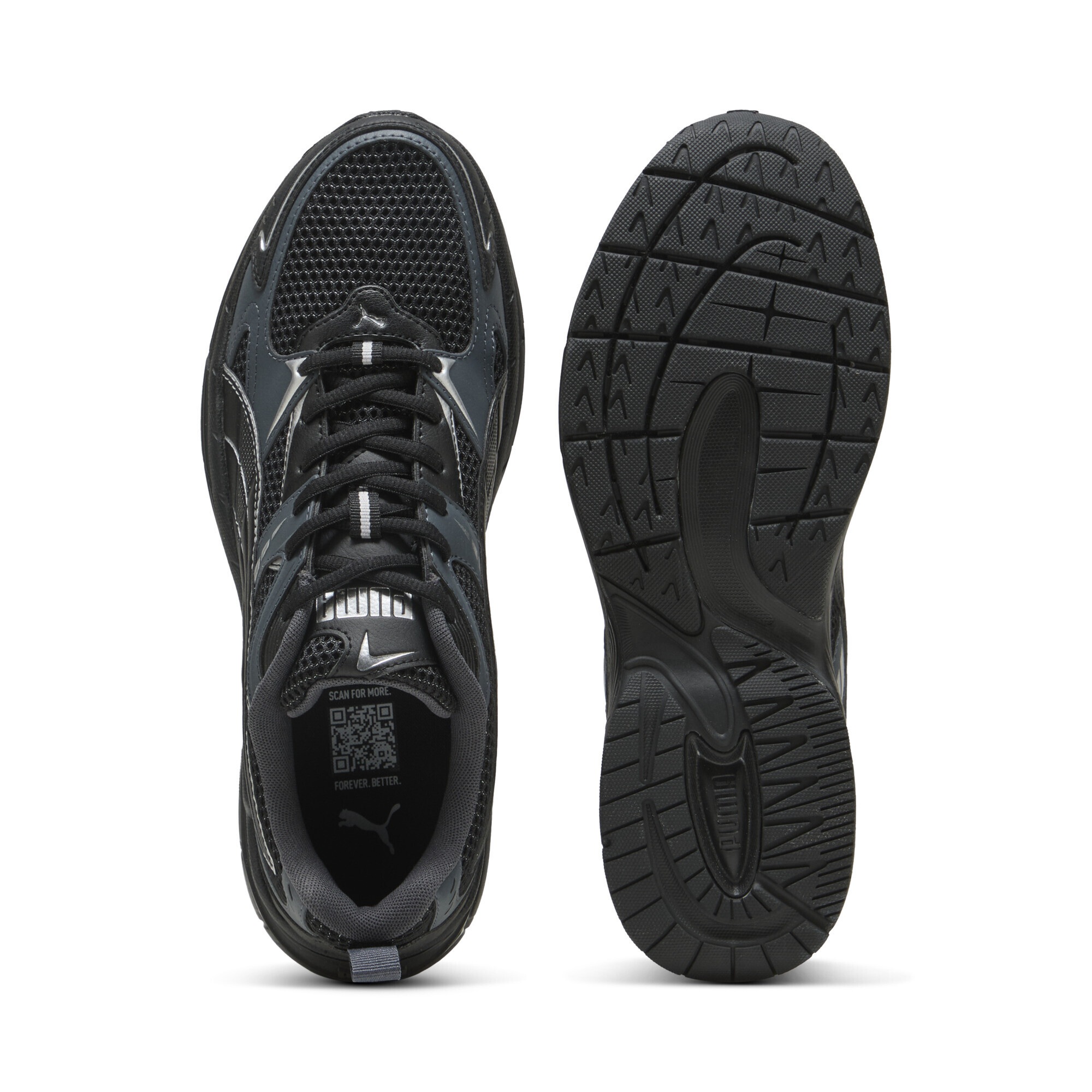 Puma Milenio Tech 2000 2tone Black / Grey / Silver EU 38 3