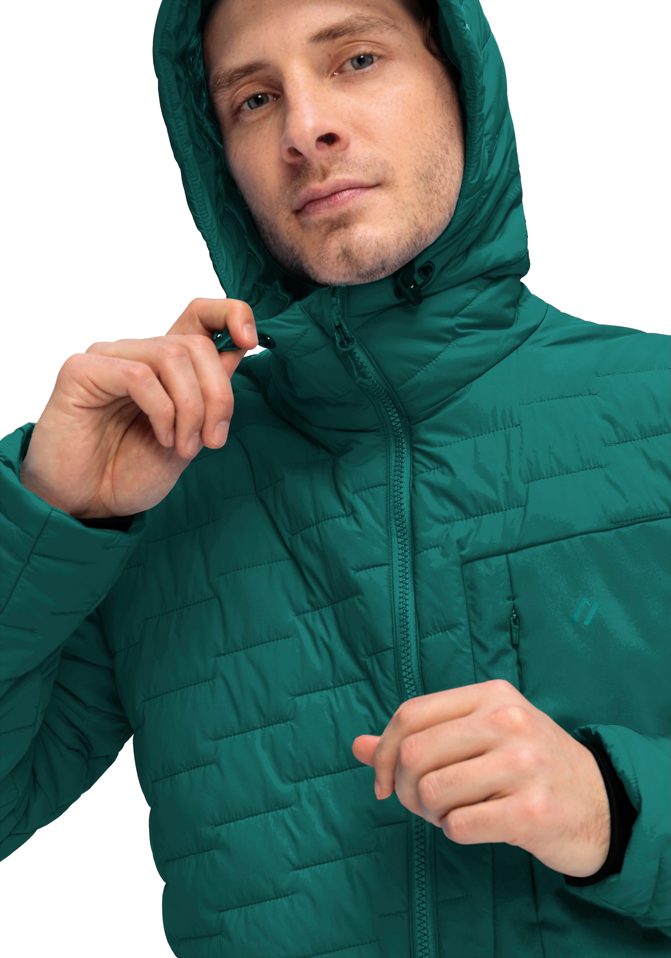 Maier Sports Funktionsjacke »Donovaly M« Herren Outdoorjacke, Primaloft Jacke mit 3 RV-Taschen und Kapuze