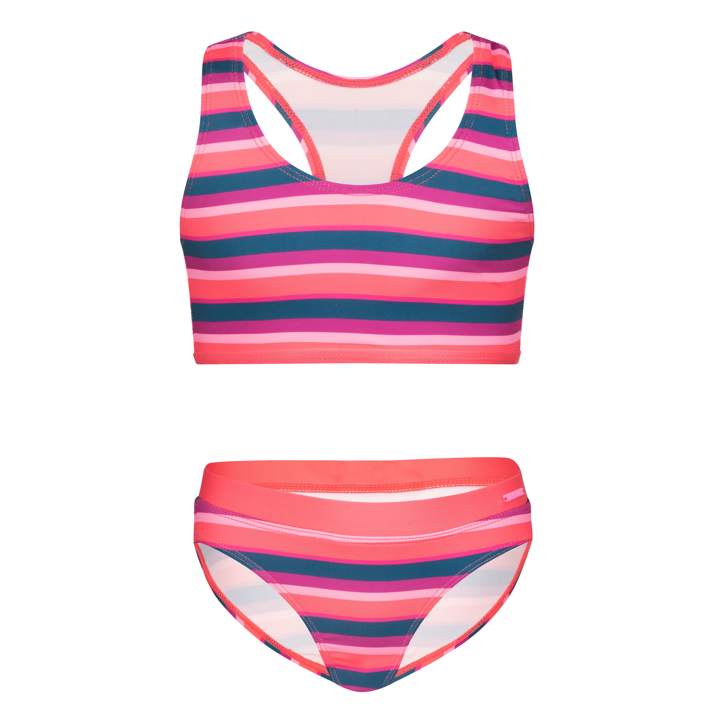 TROLLKIDS Bustier-Bikini "Girls Kvalvika Bikini" 2 Stk. für Kinder und Jugendliche, schnell trocknendes Material