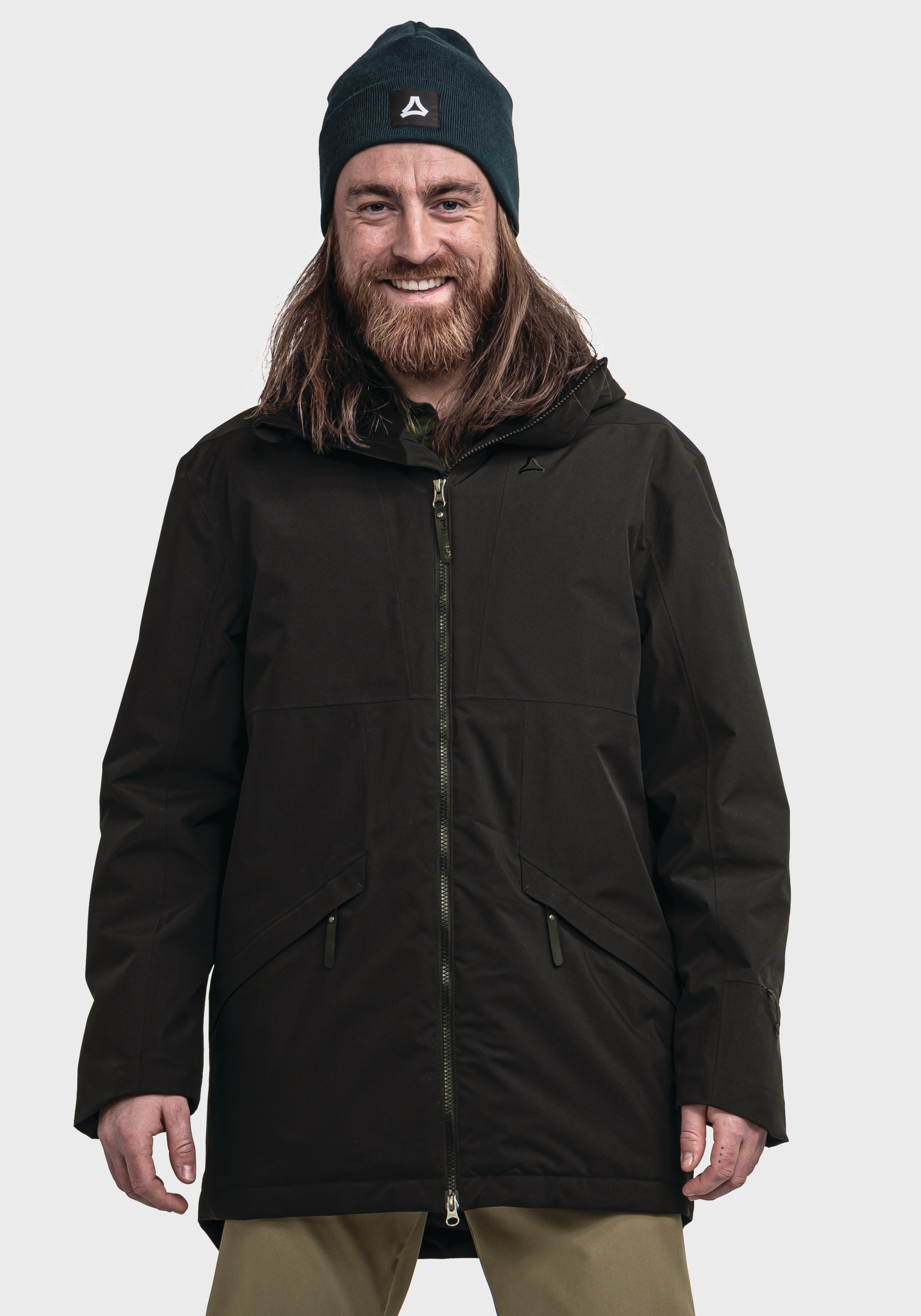 Thumbnail - Schöffel Langjacke "Urban Ins Parka Style Malkay MNS" mit Kapuze