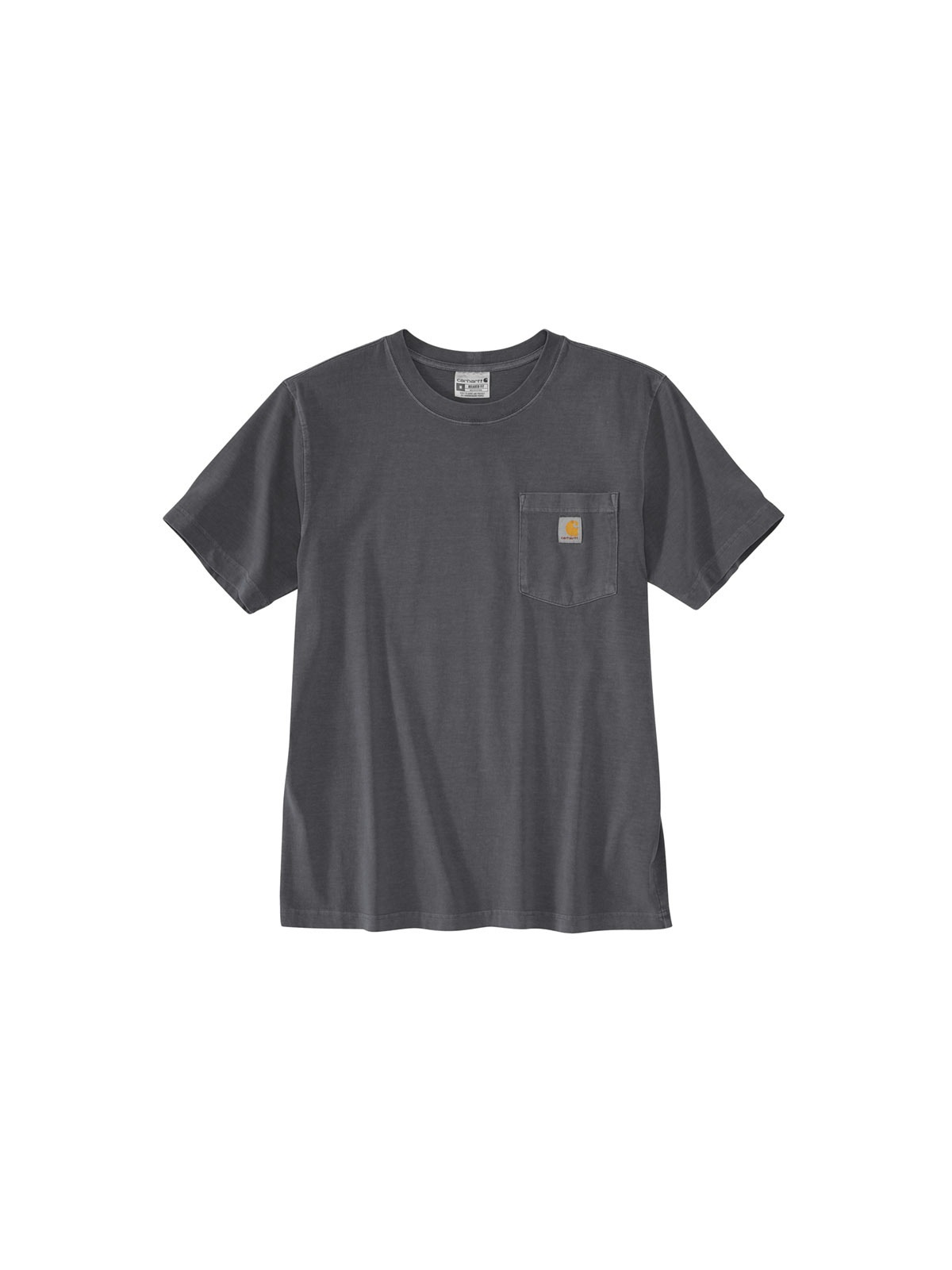 CARHARTT Herren T-Shirt "Bekleidung 106252-029 Carhartt Dyed", grau, Gr. XL, Obermaterial: 100% Baumwolle CO., Shirts
