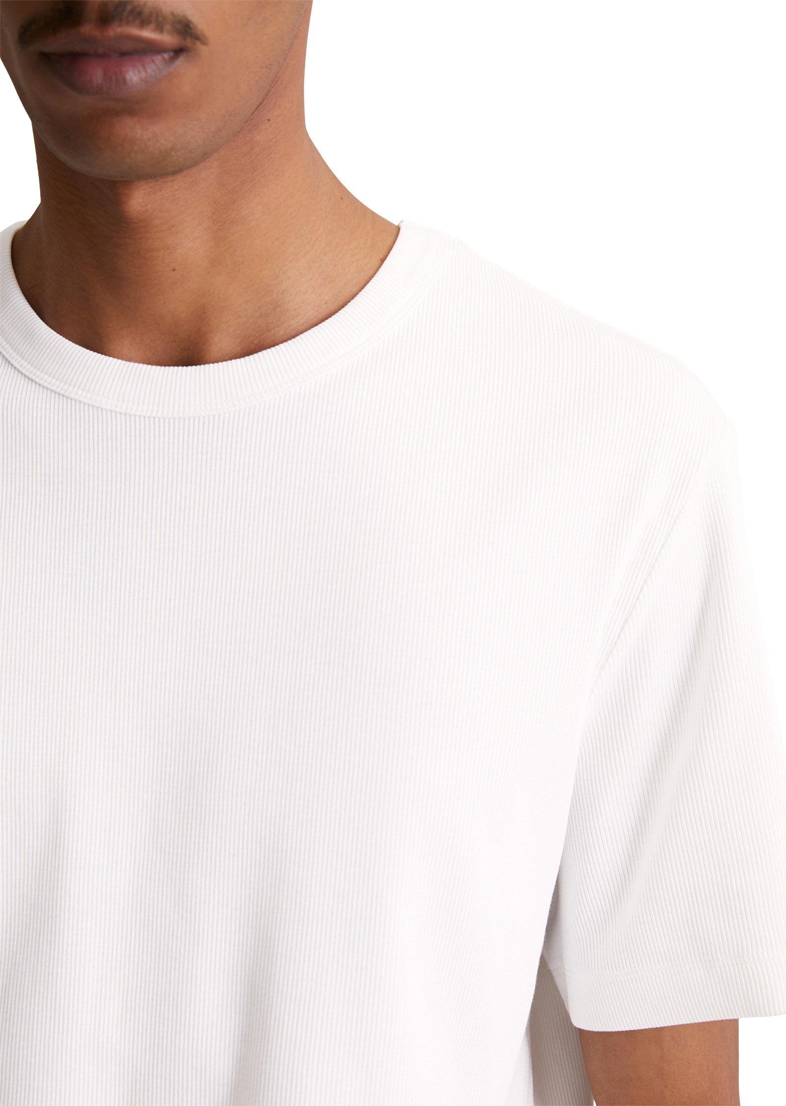 Marc O'Polo DENIM T-Shirt »aus Bio-Baumwoll-Mix«
