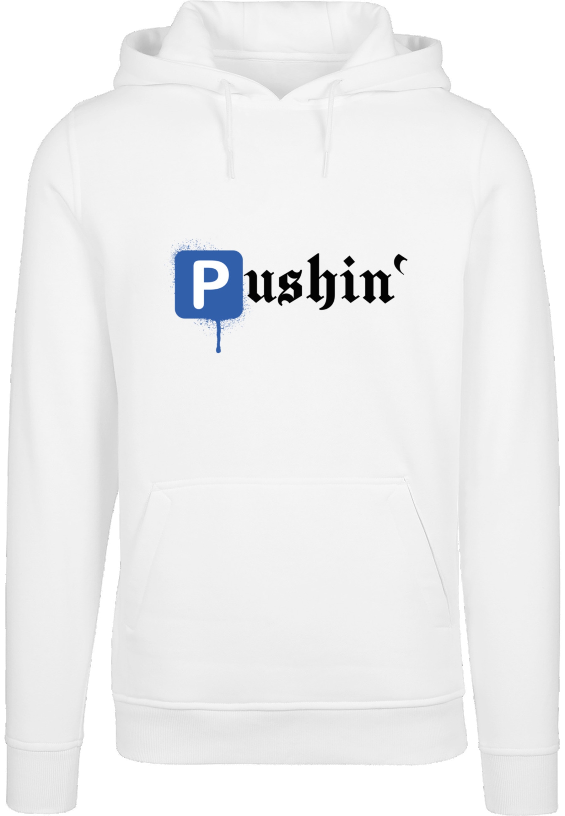 MisterTee Kapuzensweatshirt "MisterTee Herren Pushin P Hoody", 1