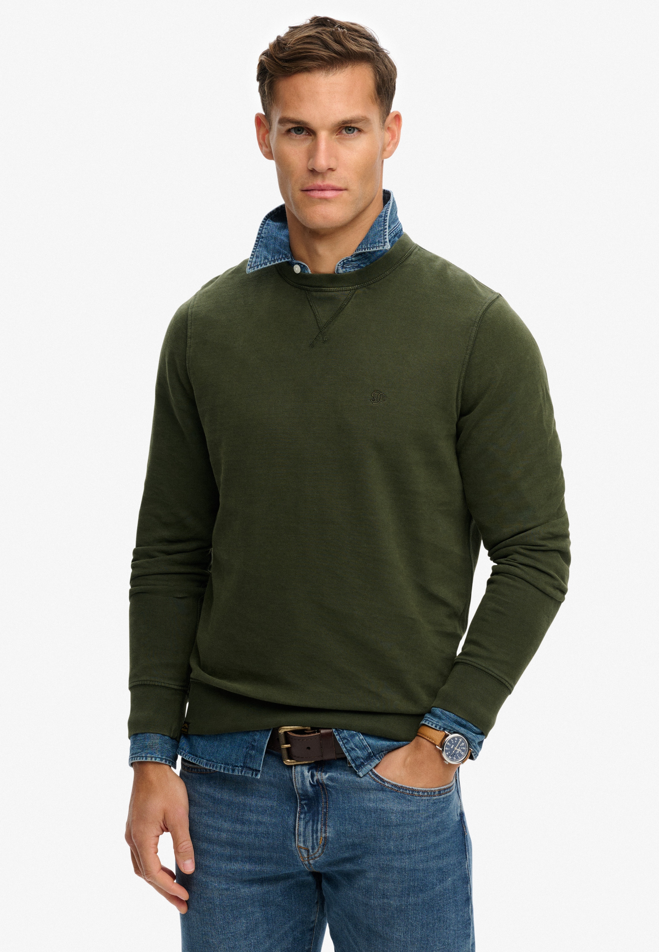 Superdry Sweatshirt "CLASSIC ESSENTIAL SWEATSHIRT" günstig online kaufen