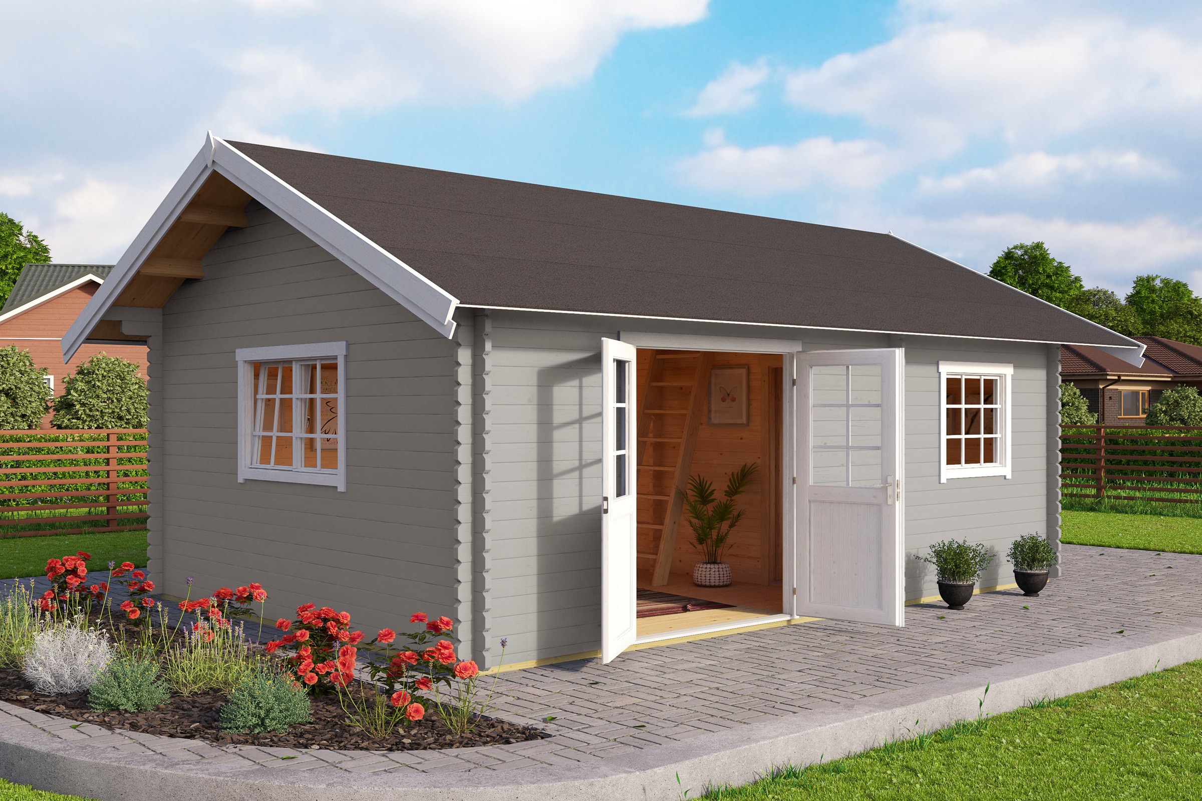 LASITA MAJA Gartenhaus "CAROLINE" günstig online kaufen