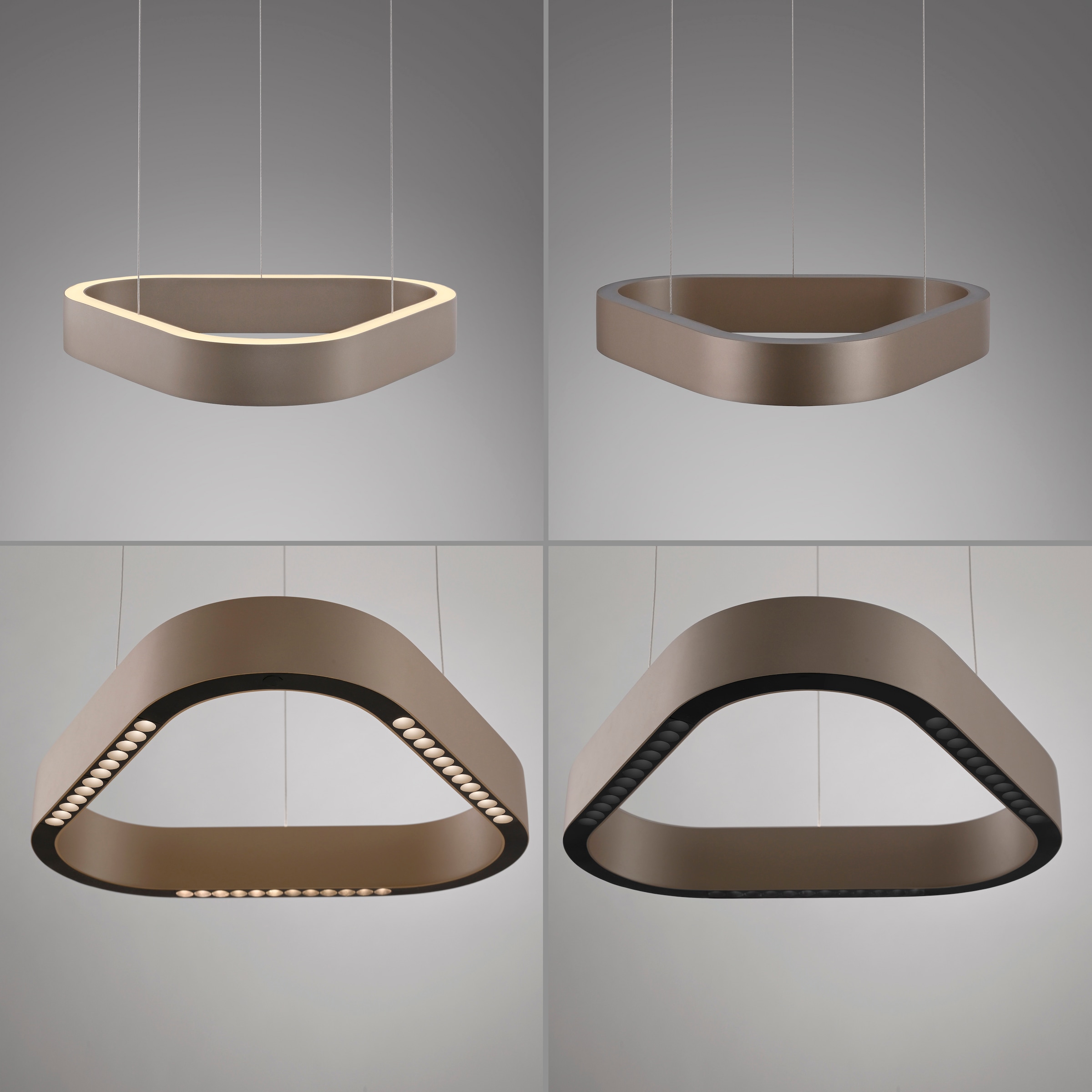 Neuhaus Q DESIGN CONTROL LIGHTS LED Pendelleuchte »Q-STRETTO« LED-Board 1 Stk. warmweiß - kaltweiß