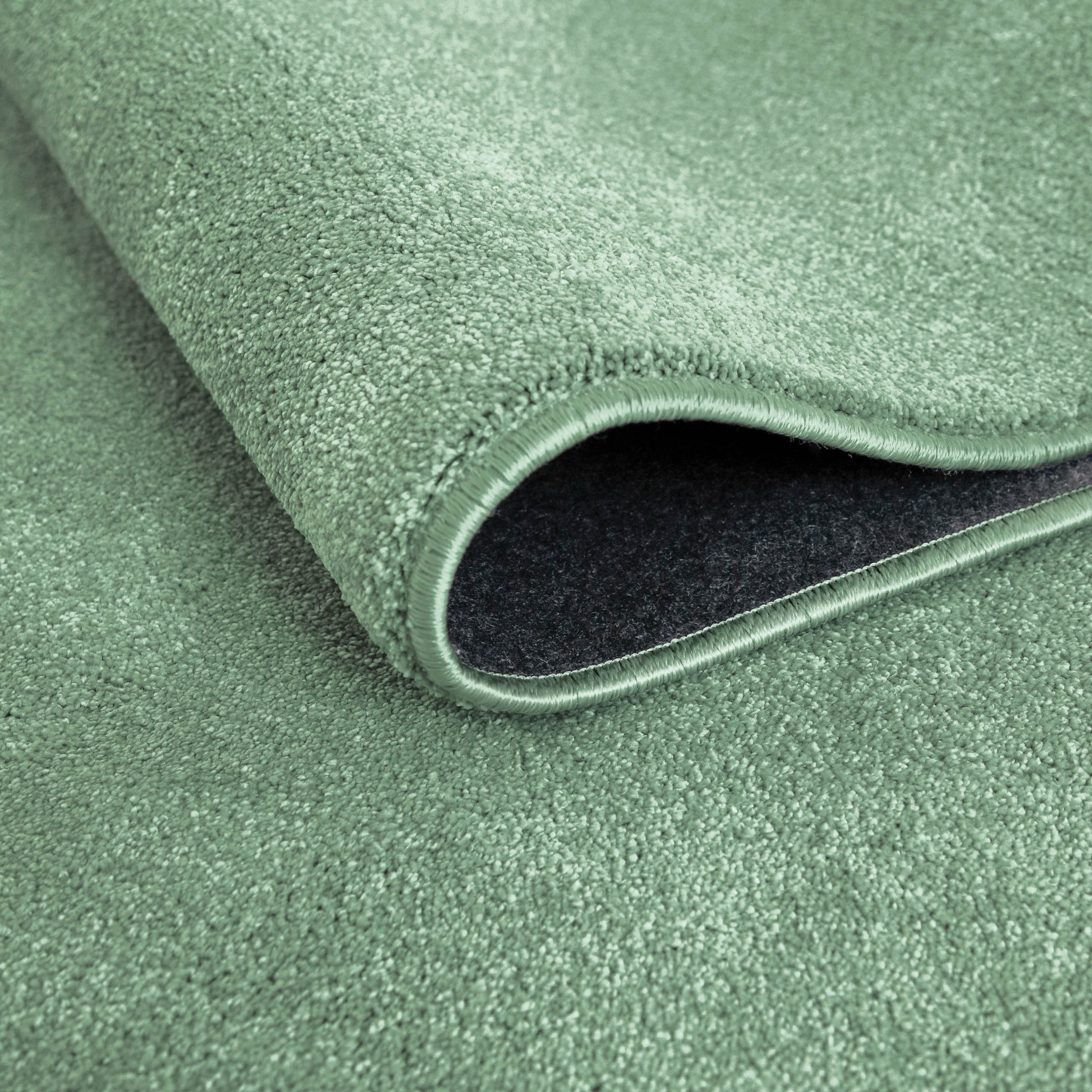 OTTO home Teppich »Lisbea« rechteckig 17 mm Höhe moderner dichter weicher Kurzflorteppich, Wohnzimmer, Schlafzimmer