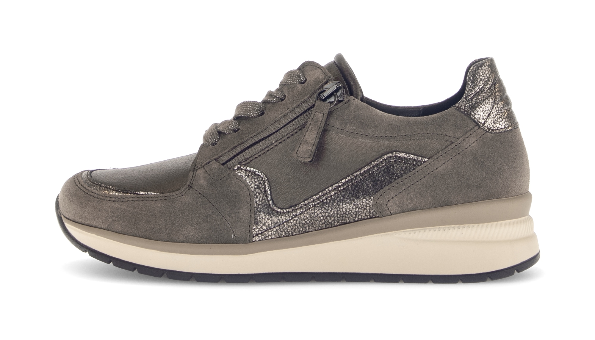 Gabor Keilsneaker »CAPRI«, Freizeitschuh, Halbschuh, Schnürschuh in Extraweite K