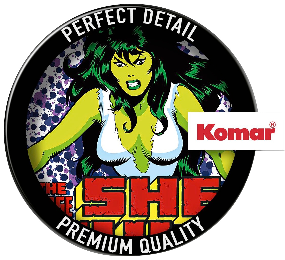 Komar Wandtattoo »She-Hulk Comic Classic - Größe 50 x 70 cm«, (1 St.), selbstklebend, Wandsticker, Kinderzimmer
