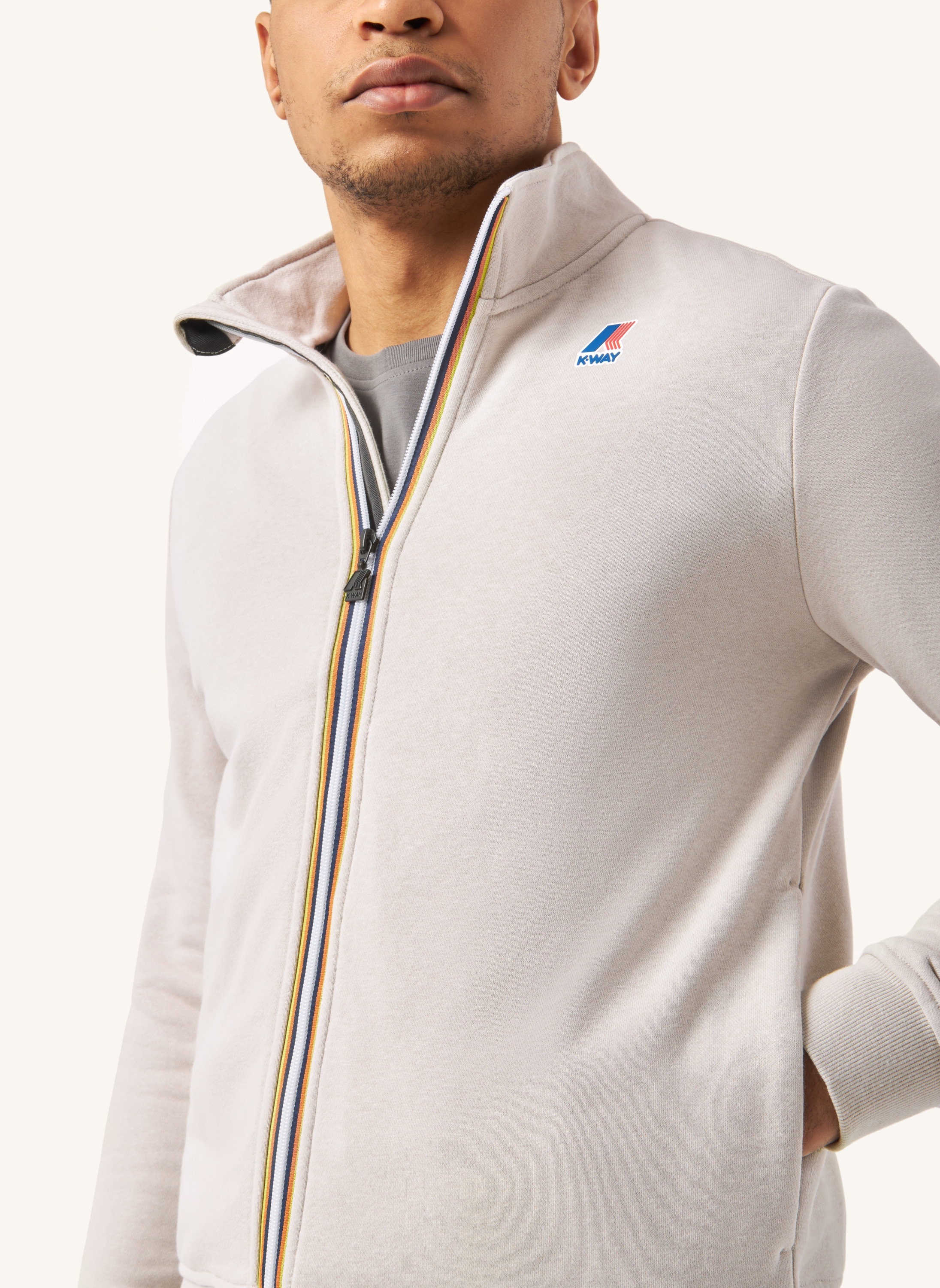 K-WAY Sweatshirt »K-Way Sweatjacke AUGUR POLY COTTON«
