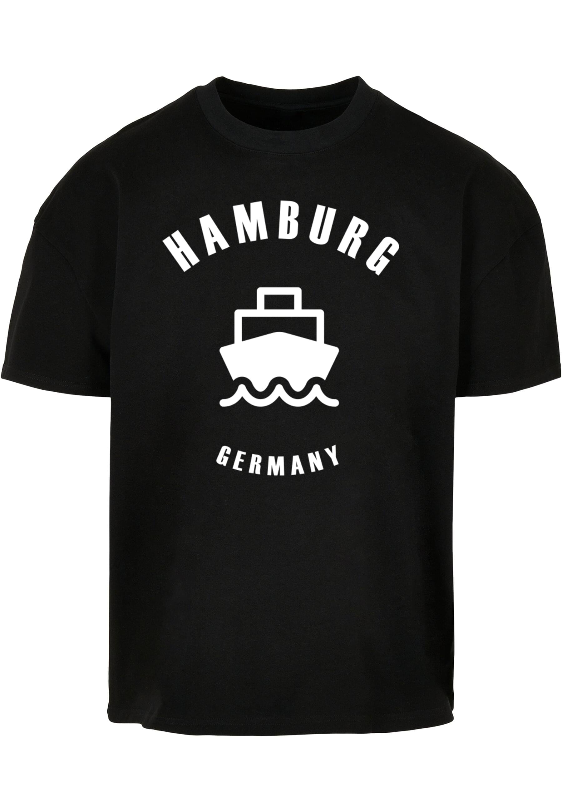 T-Shirt »Merchcode Herren Hamburg X Ultra Heavy Cotton Box T-Shirt«, (1 tlg.)