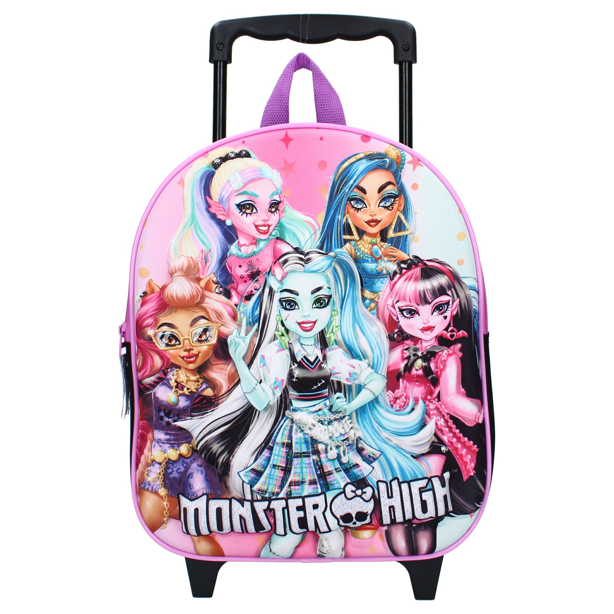 Vadobag Trolley "Trolley pack 3D Monster High The Boo Crew" auch als Trolley ziehbar