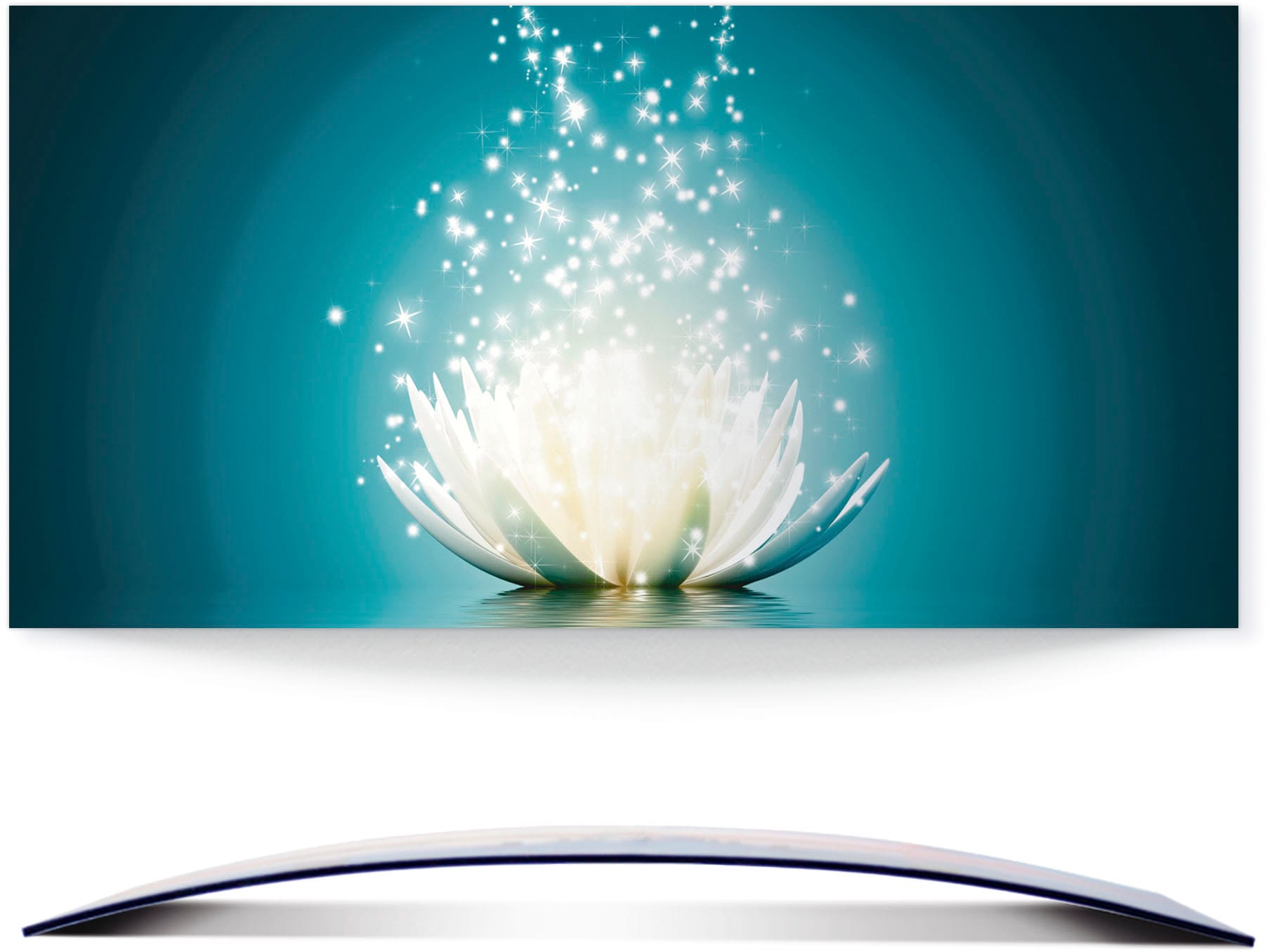 Artland Paveikslas »Magie der Lotus-Blume« Blu...