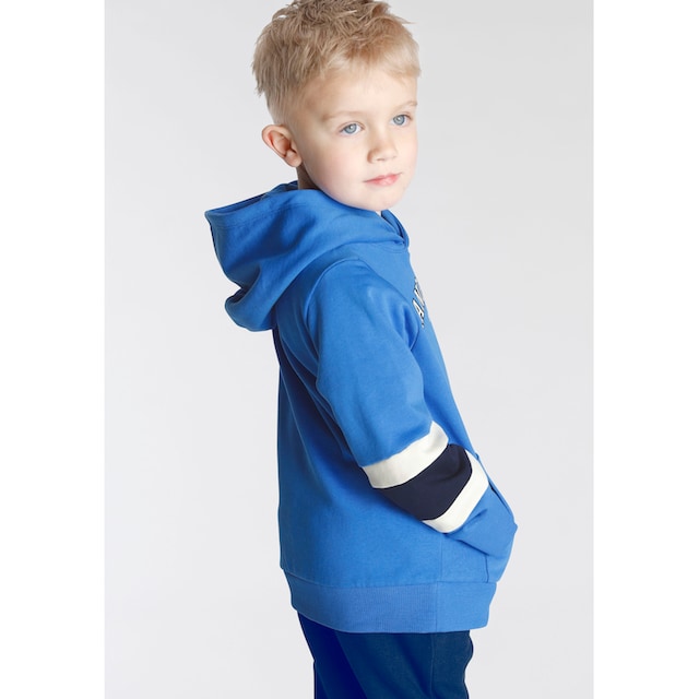 KangaROOS Kapuzensweatshirt »Colorblocking«, mit Streifen an den Ärmeln,  für Mini Jungen bestellen | BAUR