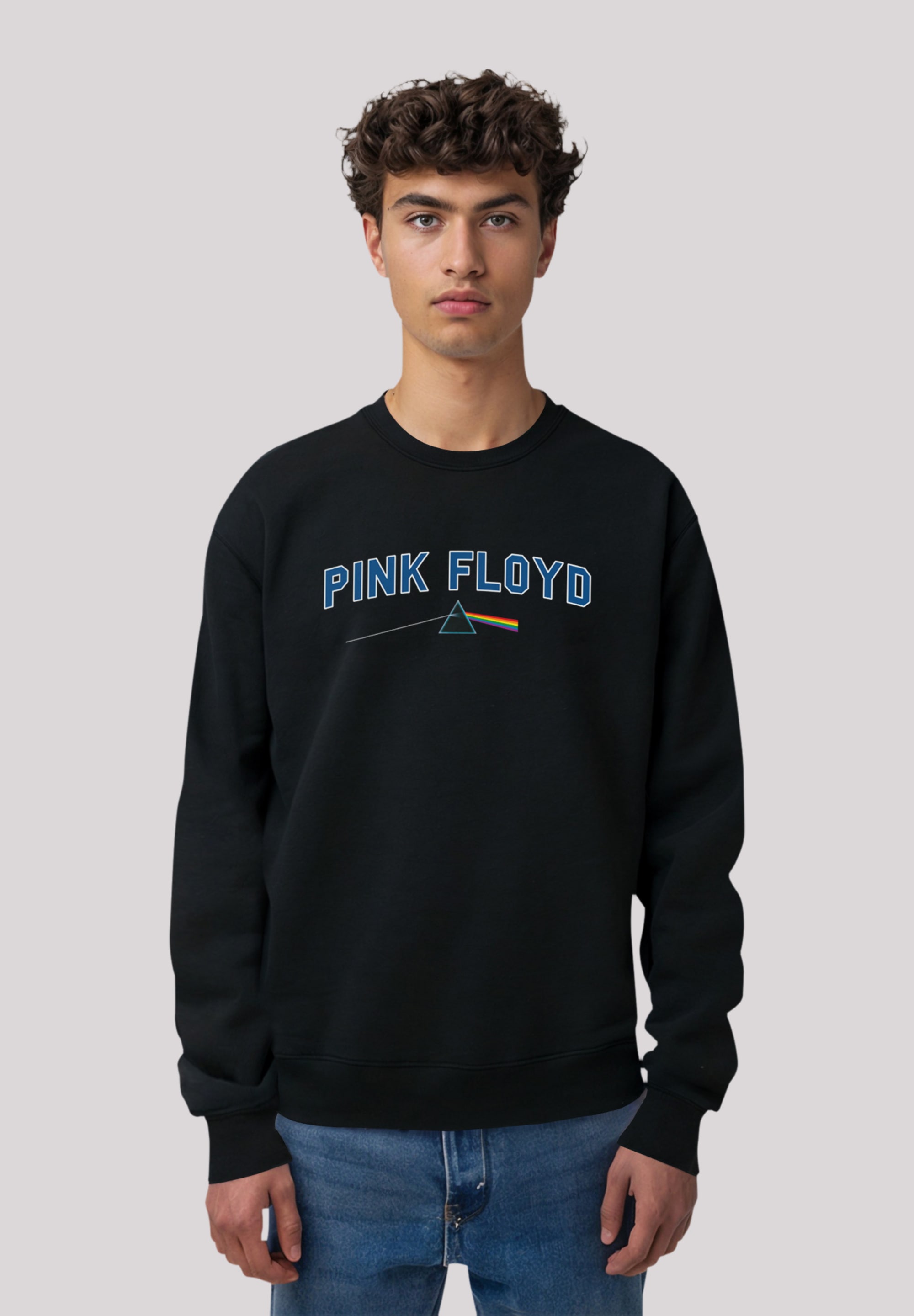 F4NT4STIC Sweatshirt "Pink Floyd College Prism", Premium Qualität günstig online kaufen