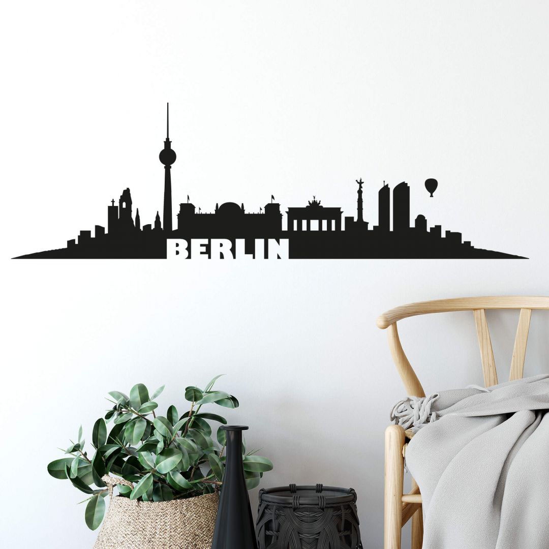 Wall-Art Wandtattoo bestellen Berlin »XXL Skyline 120cm«, St.) | BAUR Stadt (1
