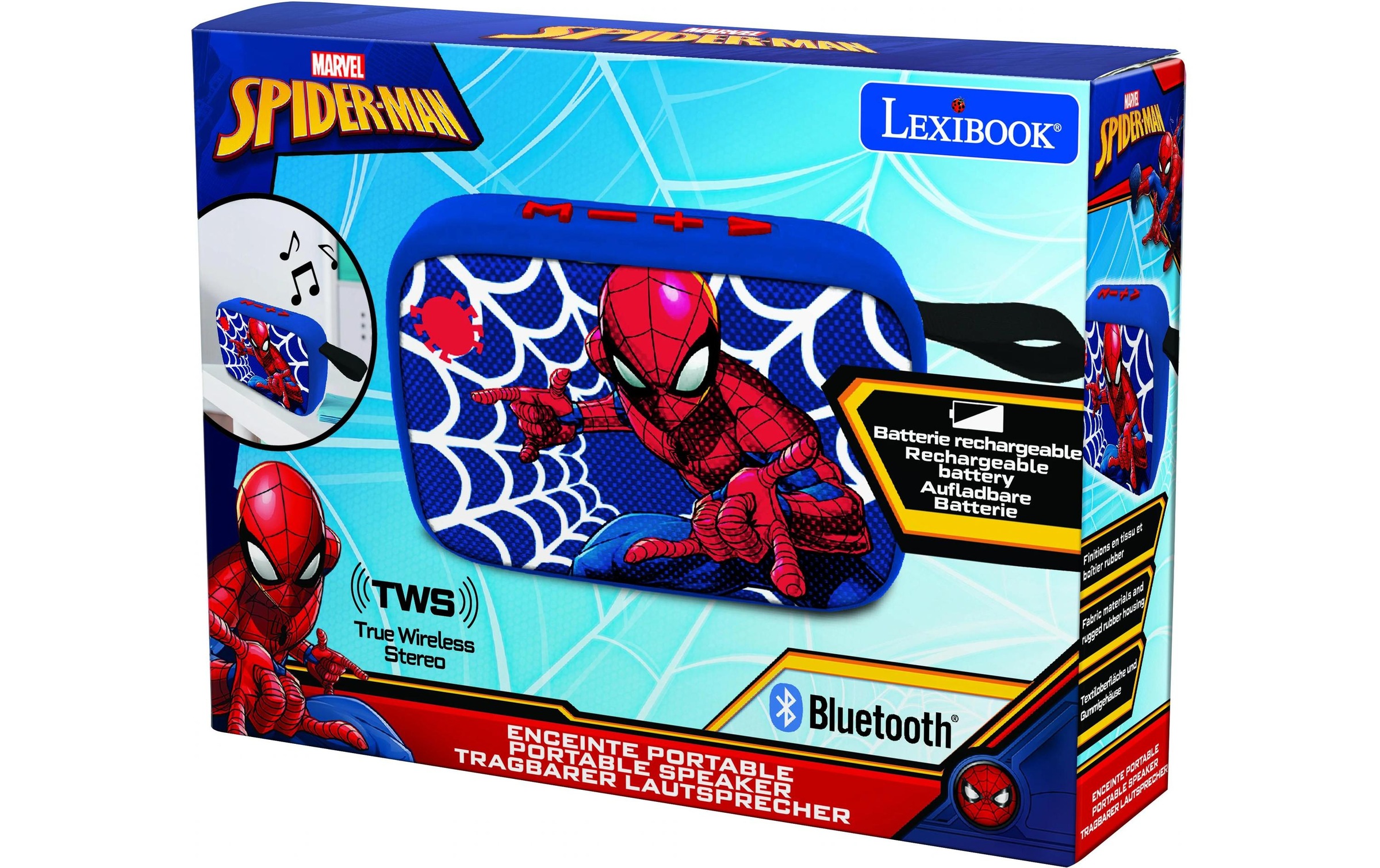 Lexibook® Bluetooth-Lautsprecher »Spider-Man« ( )