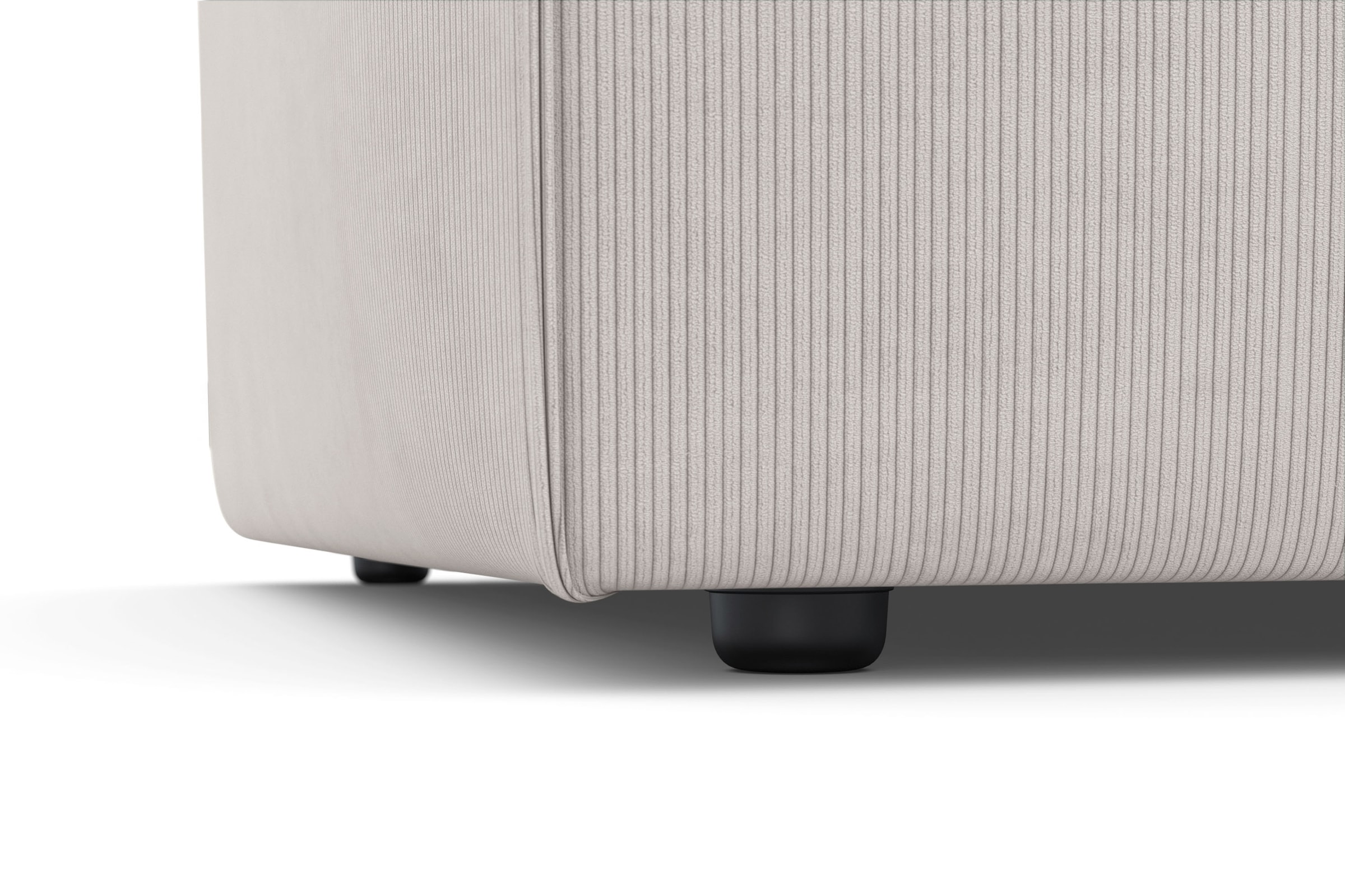 RAUM.ID Ottomane »Merid Chaiselongue, Maße B/T/H: 100/162/70 cm«, als Modul oder separat verwendbar, für individuelle Zusammenstellung