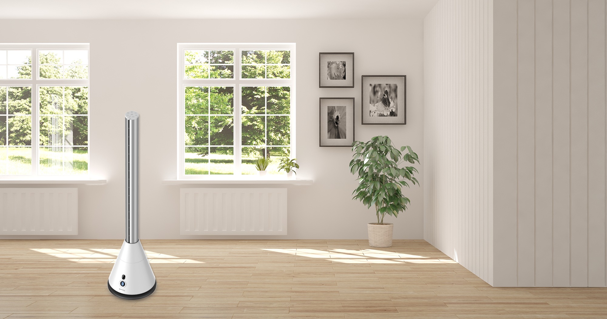 Sonnenkönig Turmventilator "Noblade 2.0, Leistung 26W, starker Air Modus, T günstig online kaufen