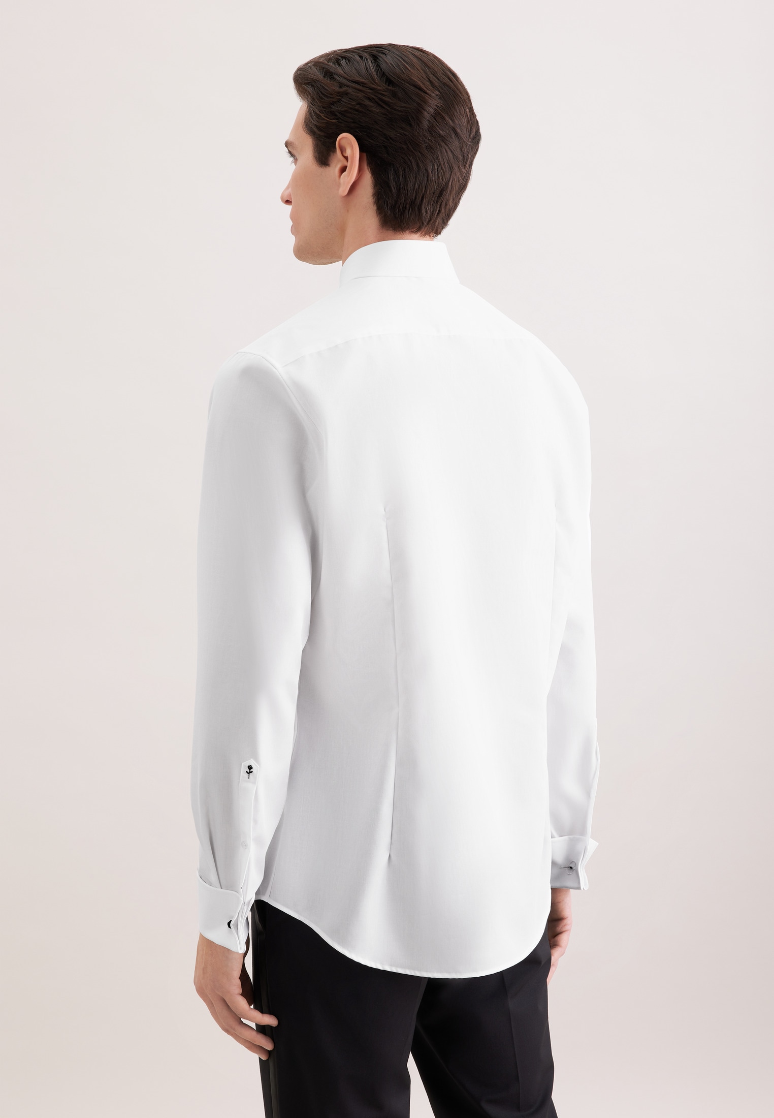 seidensticker Businesshemd »Schwarze Rose« Slim 1/1 Kentkragen Uni